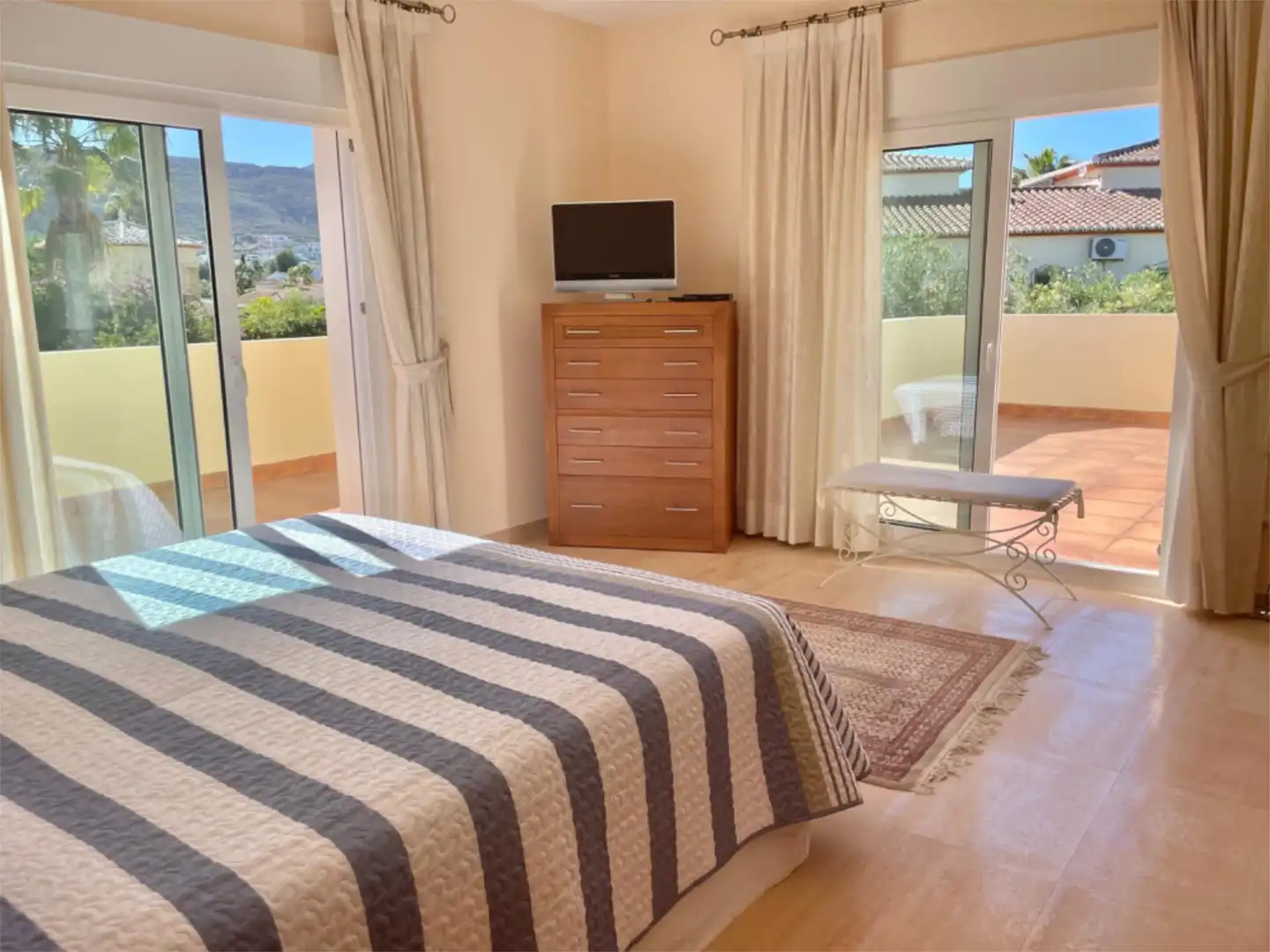 Houses for sale in Calle Lago Ginebra, 10, Partides comunes - Adsubia Bedroom of Houses for sale in Jávea / Xàbia with Air Conditioner, Heating and Private garden