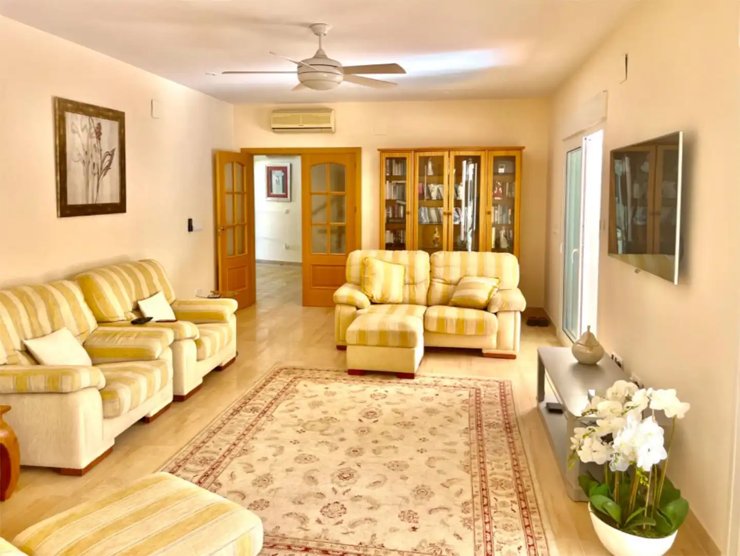 Houses for sale in Calle Lago Ginebra, 10, Partides comunes - Adsubia Living room of Houses for sale in Jávea / Xàbia with Air Conditioner, Heating and Private garden