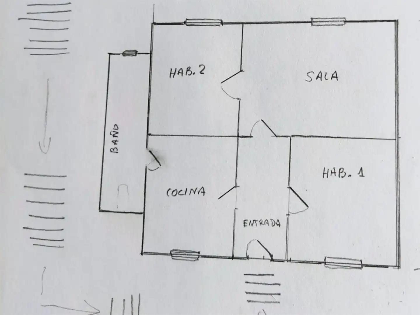 Piso en venta en Barrio Cuarteles de Arriba, 15, Aller Piso en venta en Aller con Jardín privado