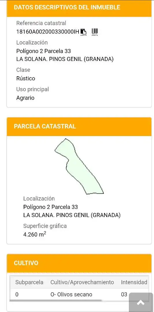 Terreno en venta en Pinos Genil