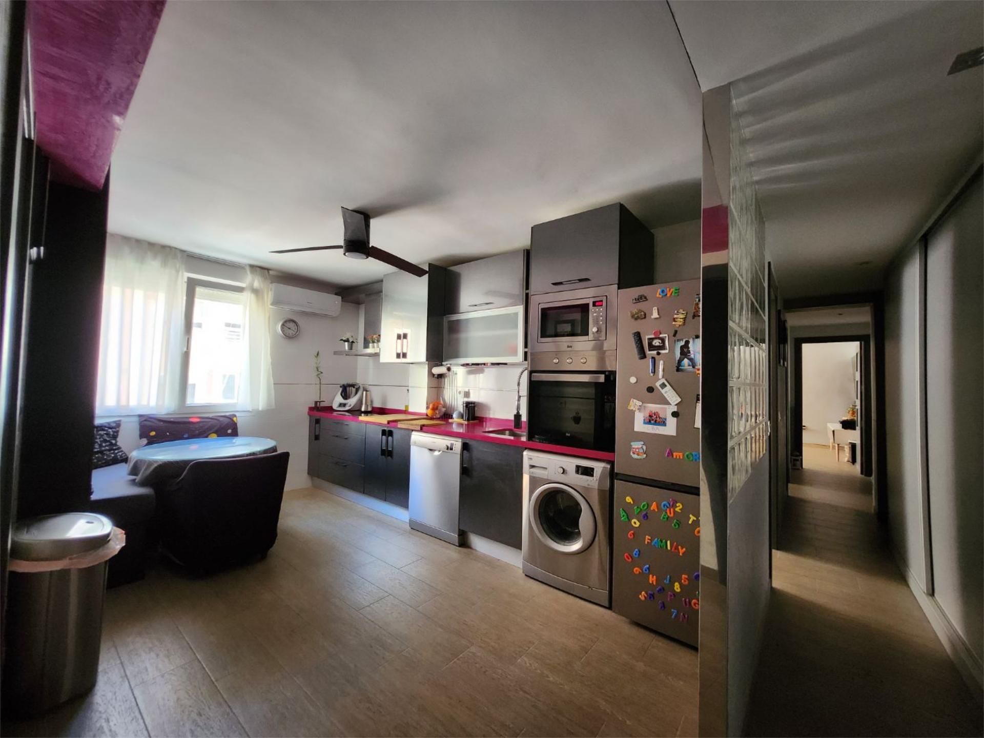 Kitchen of Flat for sale in  Almería Capital  with Air Conditioner