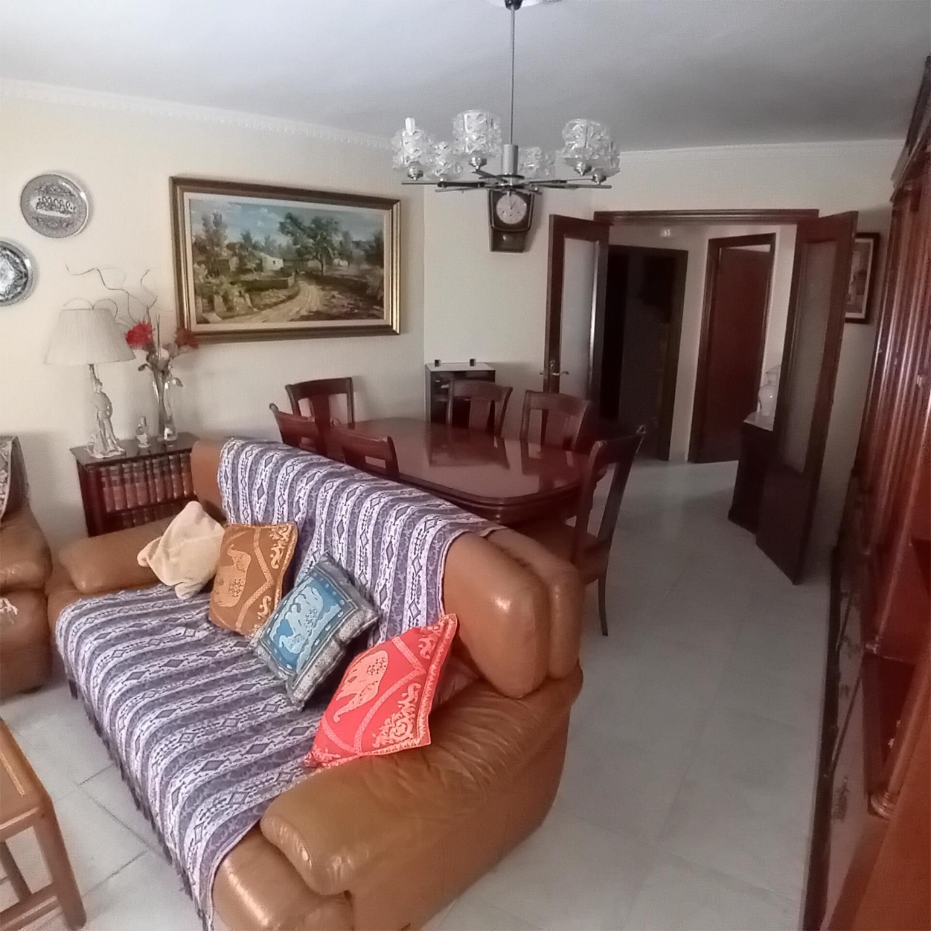 Living room of Flat for sale in  Huelva Capital  with Air Conditioner and Furnished