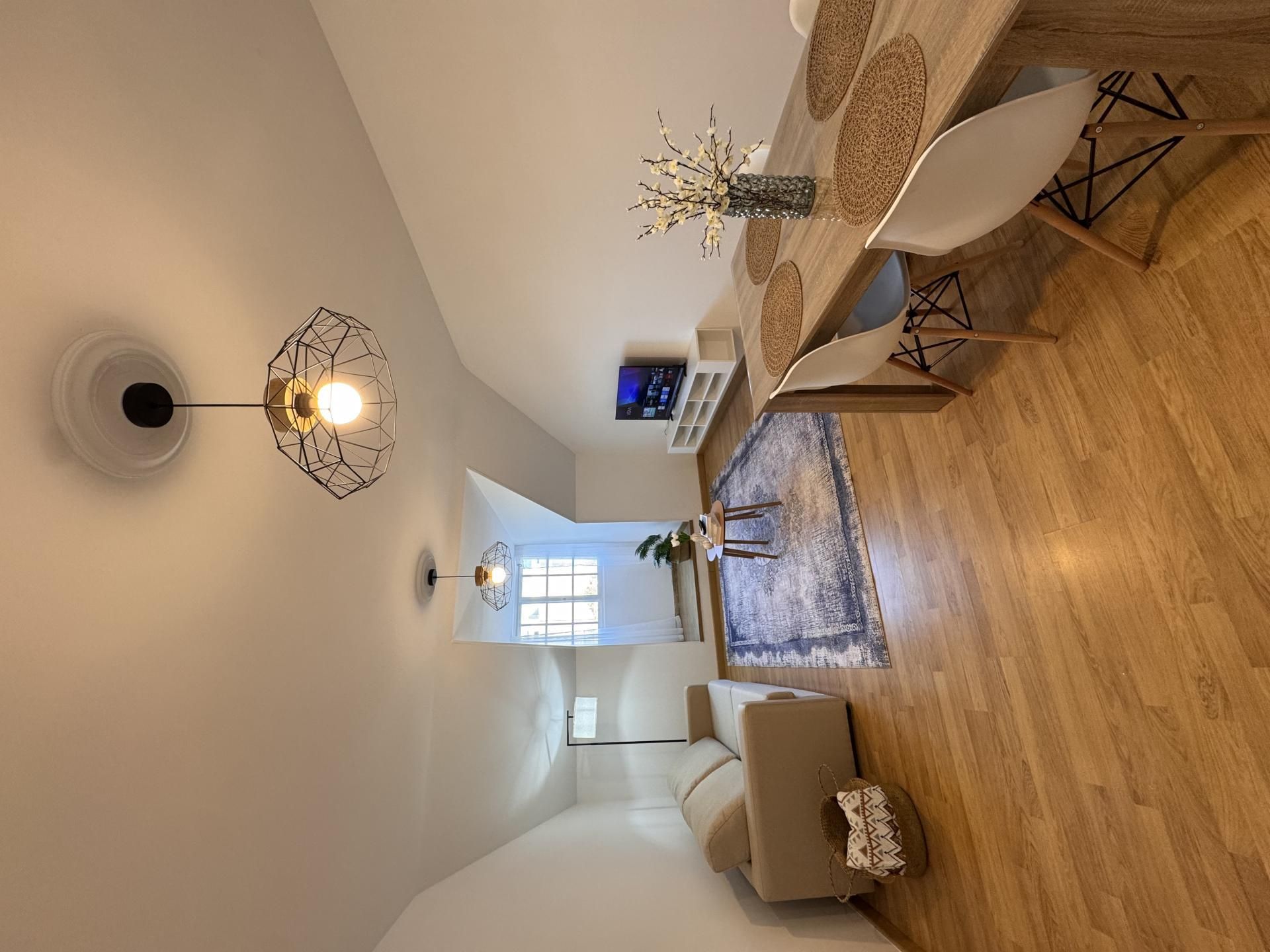 Sala de estar de Piso de alquiler en Vilagarcía de Arousa con Calefacción y Amueblado