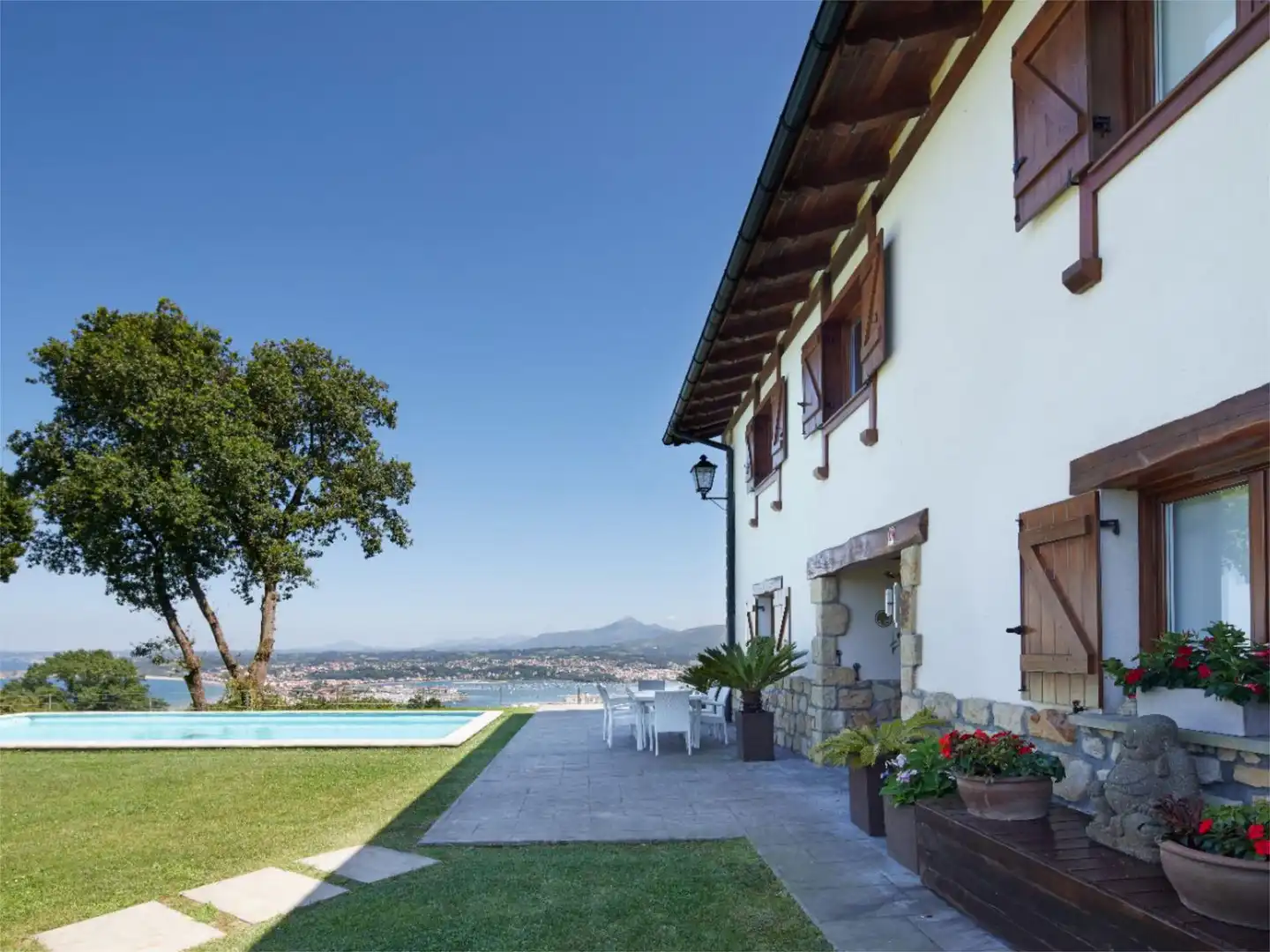 Flat for rent in Barrio Gornutz-Montaña, 9, Hondarribia Exterior view of Flat for rent in Hondarribia with Heating, Private garden and Parquet flooring