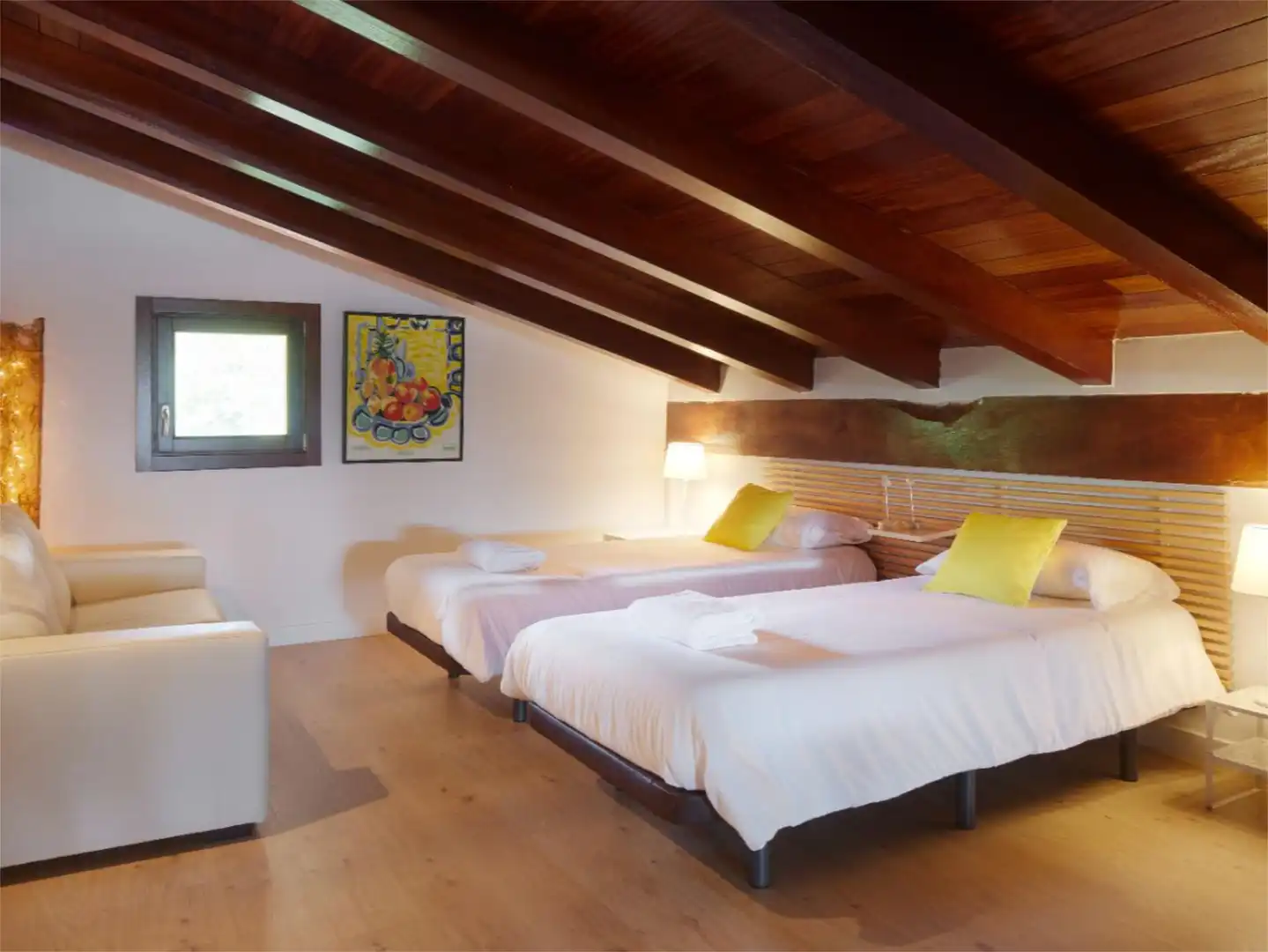Flat for rent in Barrio Gornutz-Montaña, 9, Hondarribia Bedroom of Flat for rent in Hondarribia with Heating, Private garden and Parquet flooring
