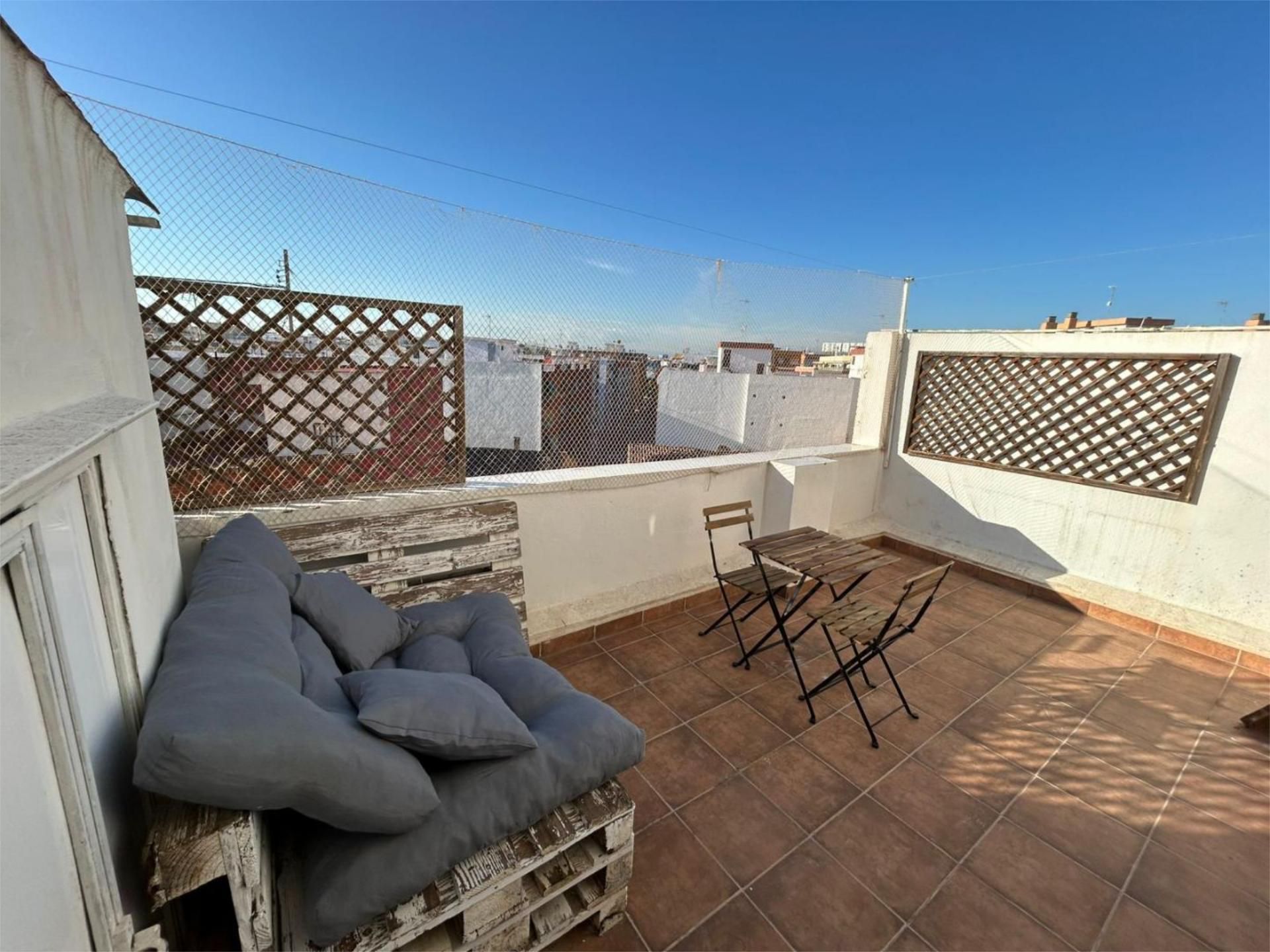 Terrace of Attic to rent in Xirivella  with Air Conditioner, Parquet flooring and Terrace