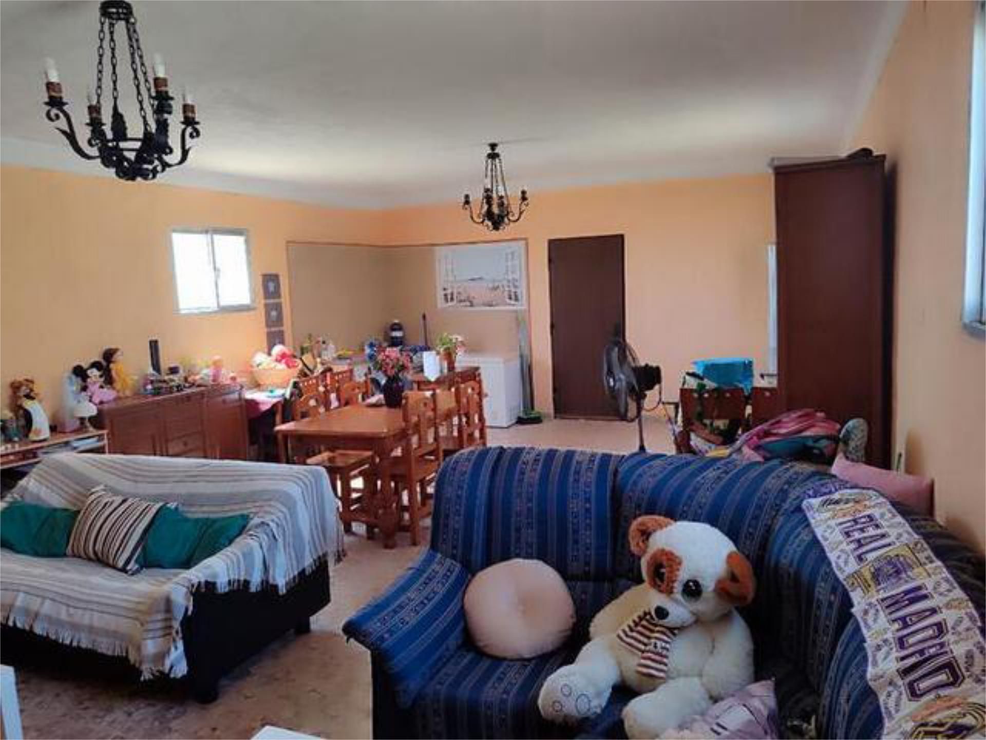 Sala d'estar de Casa adosada en venda en Chiclana de la Frontera amb Jardí privat, Terrassa i Traster