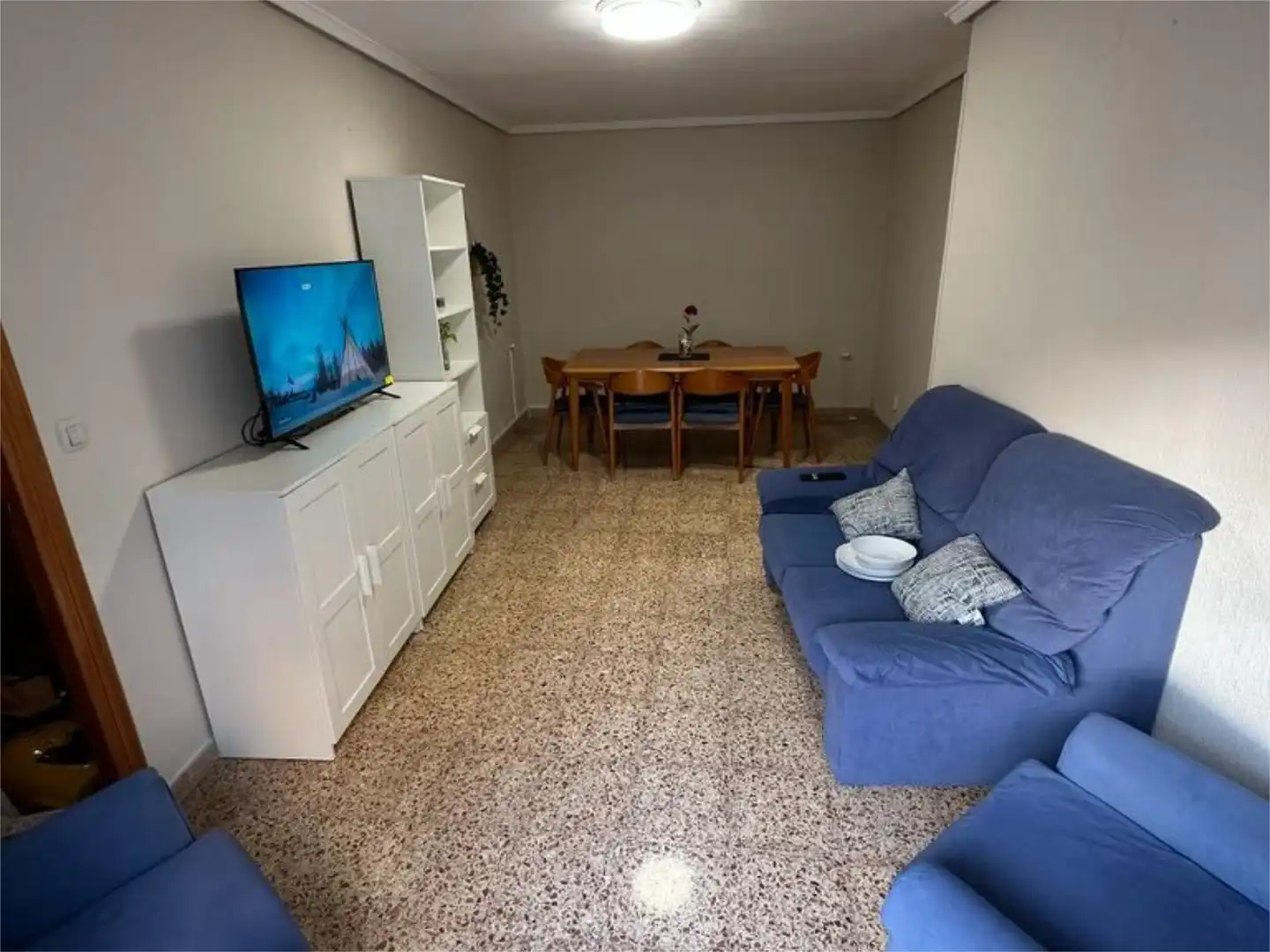 Room in Carrer Sant Antoni, 93, La Constitución - Canaleta Living room of Flat for share in Mislata with Furnished and Balcony
