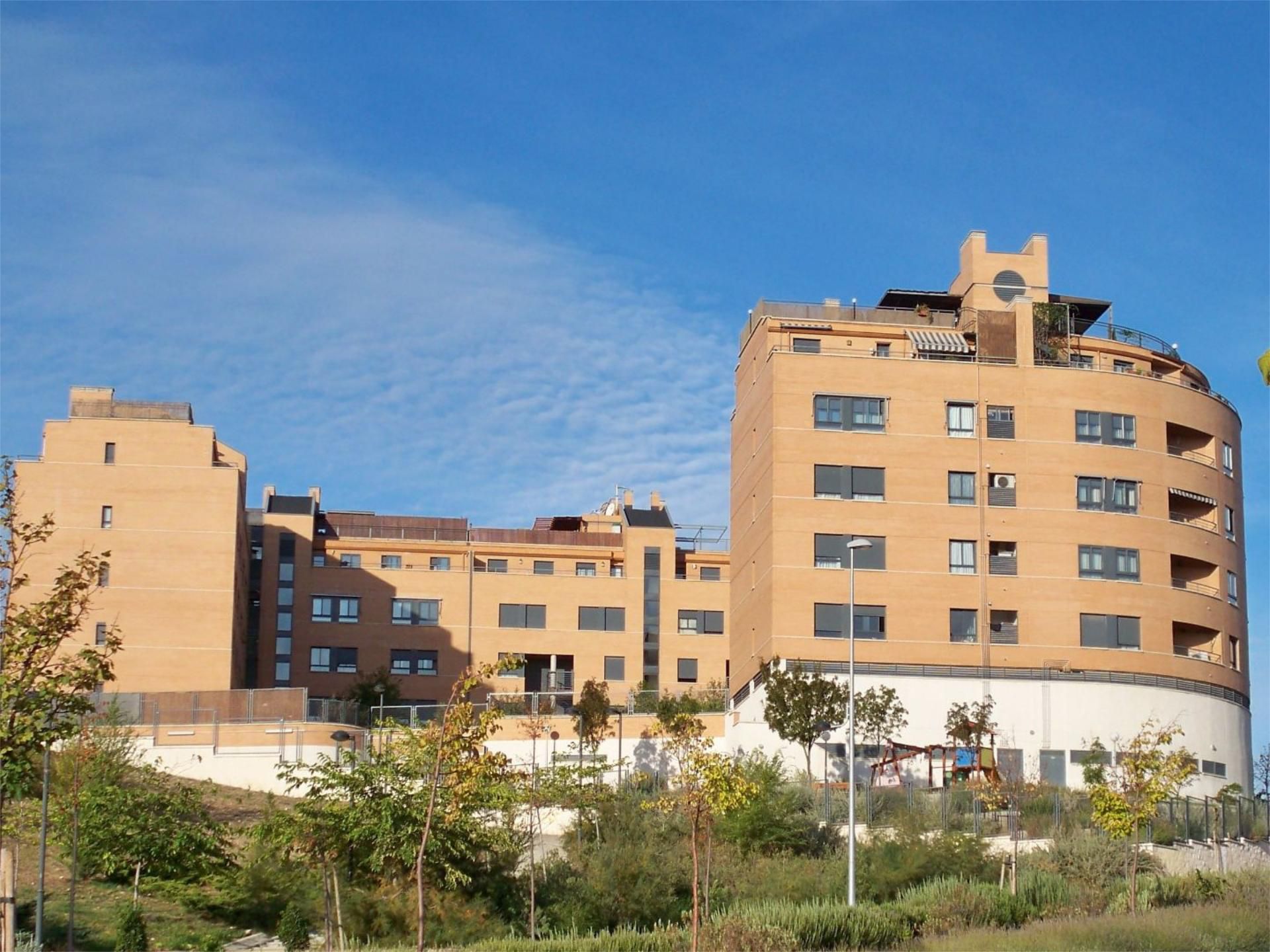 Exterior view of Flat for sale in Arganda del Rey  with Heating, Storage room and Swimming Pool