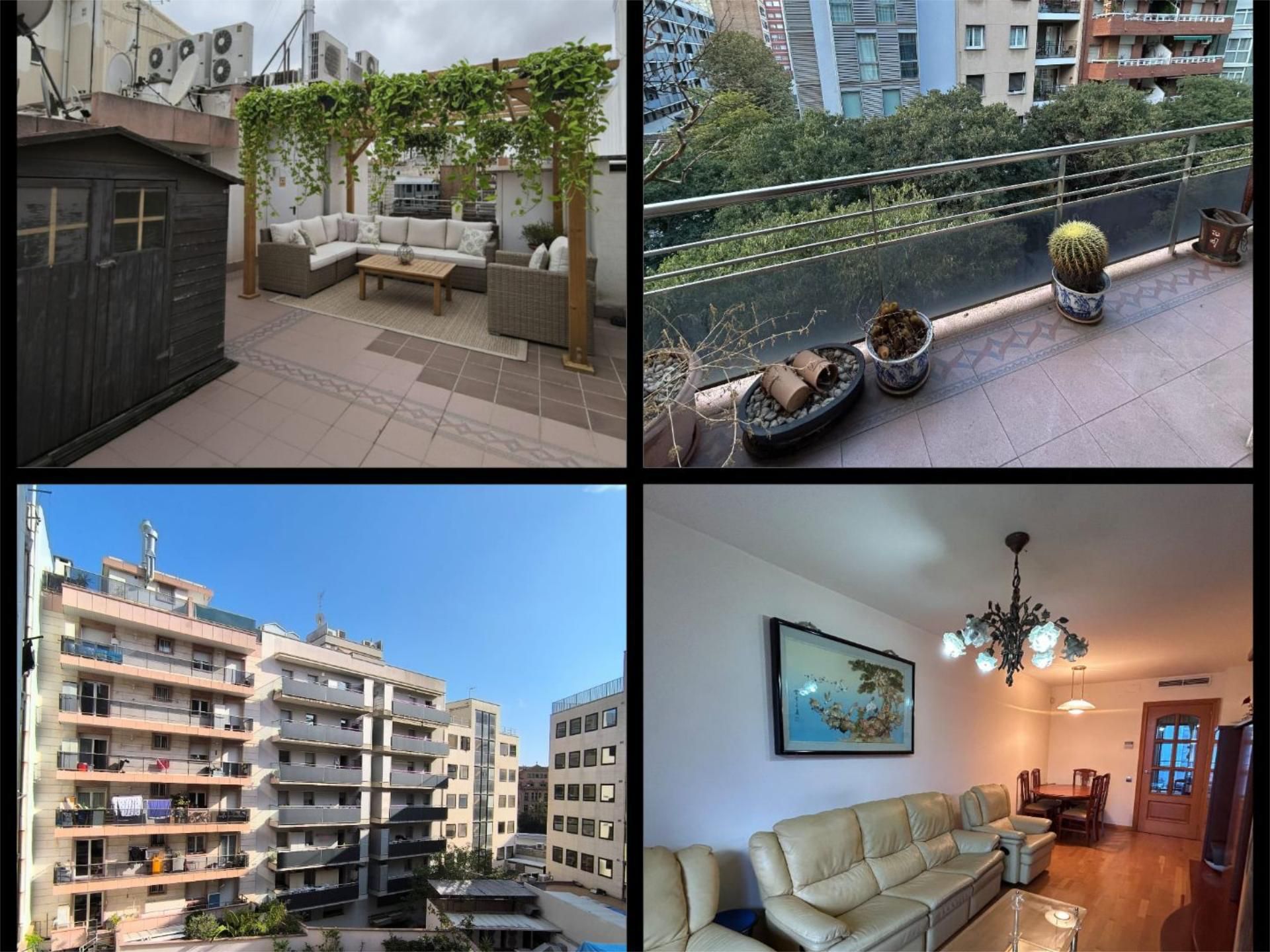 Exterior view of Flat for sale in  Barcelona Capital  with Air Conditioner and Terrace