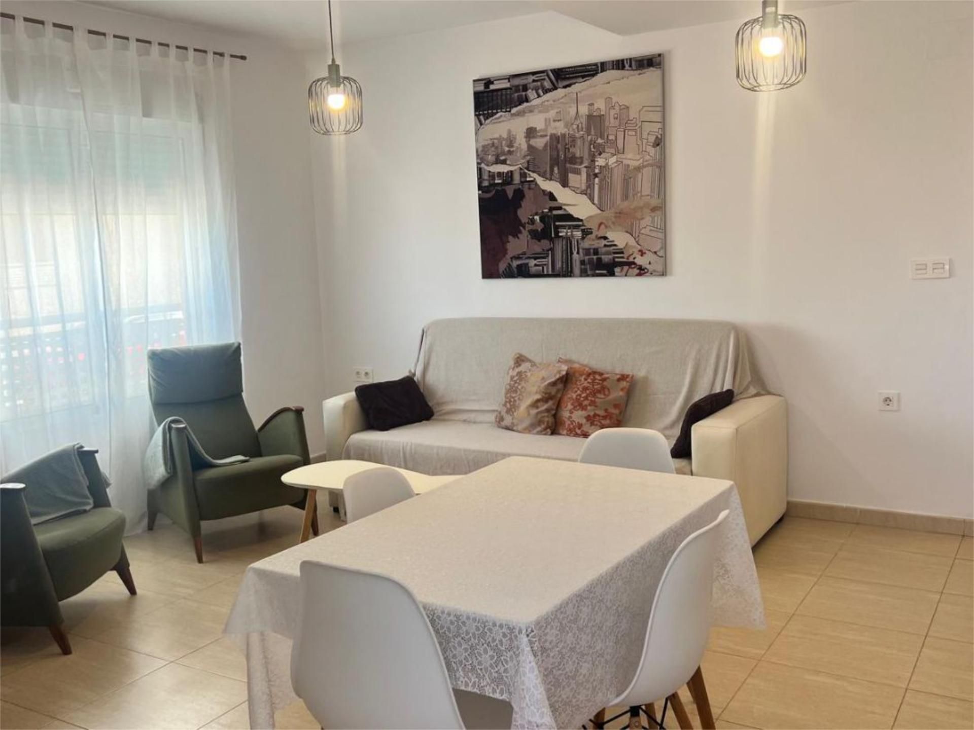 Living room of Flat for sale in Almoradí  with Air Conditioner, Swimming Pool and Furnished