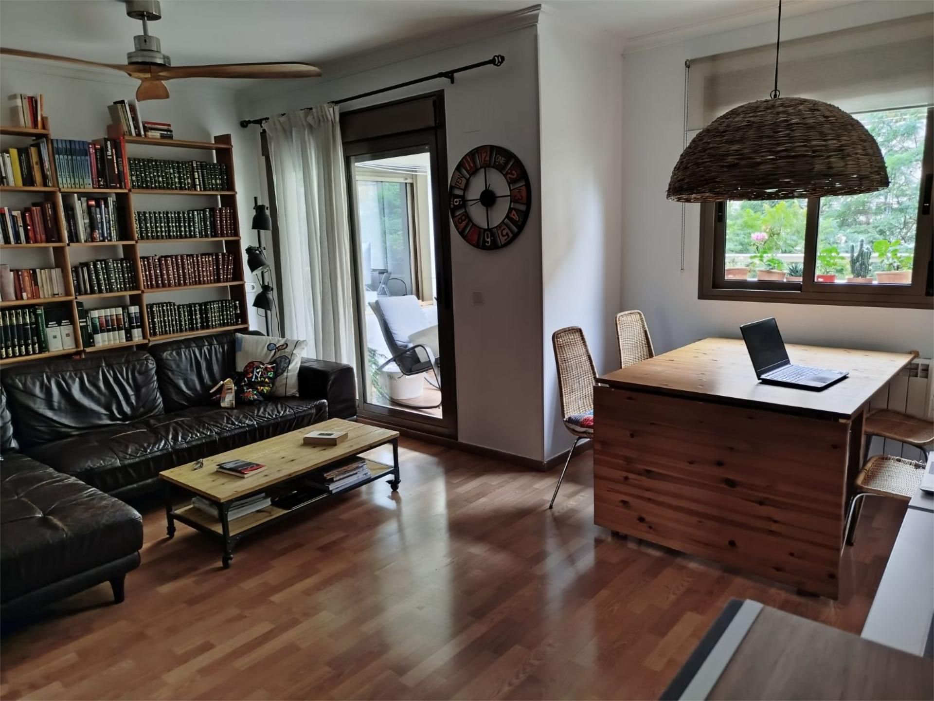 Sala d'estar de Pis en venda en Málaga Capital amb Aire condicionat, Calefacció i Jardí privat