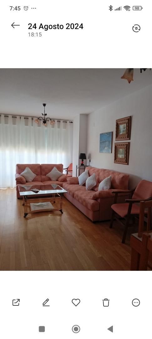Sala d'estar de Apartament de lloguer en Linares amb Aire condicionat, Calefacció i Parquet