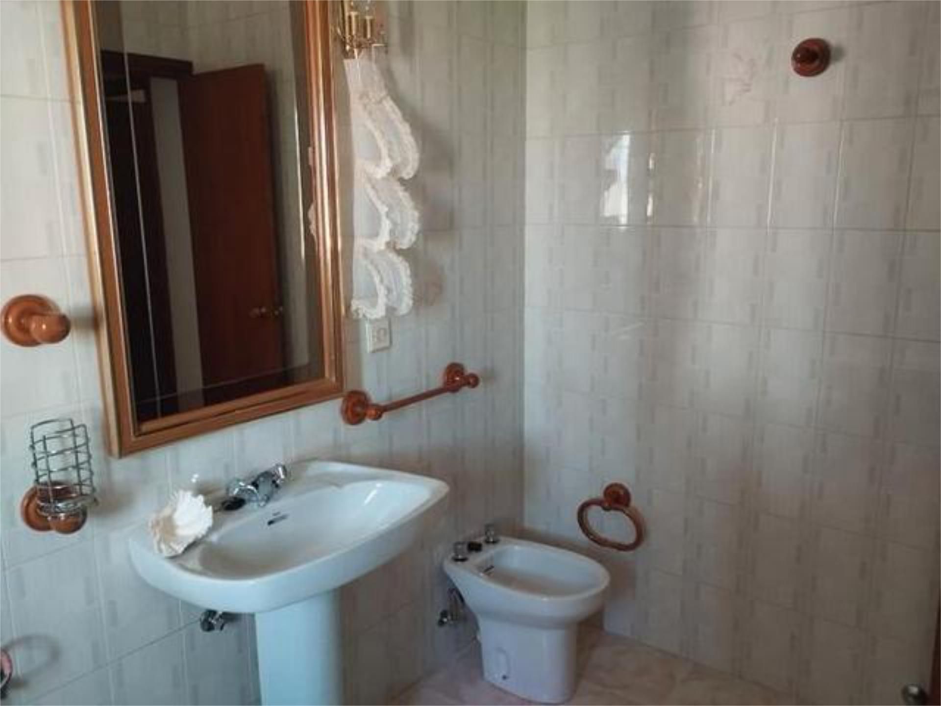 Bathroom of Flat to rent in Torrejoncillo  with Heating, Terrace and Furnished