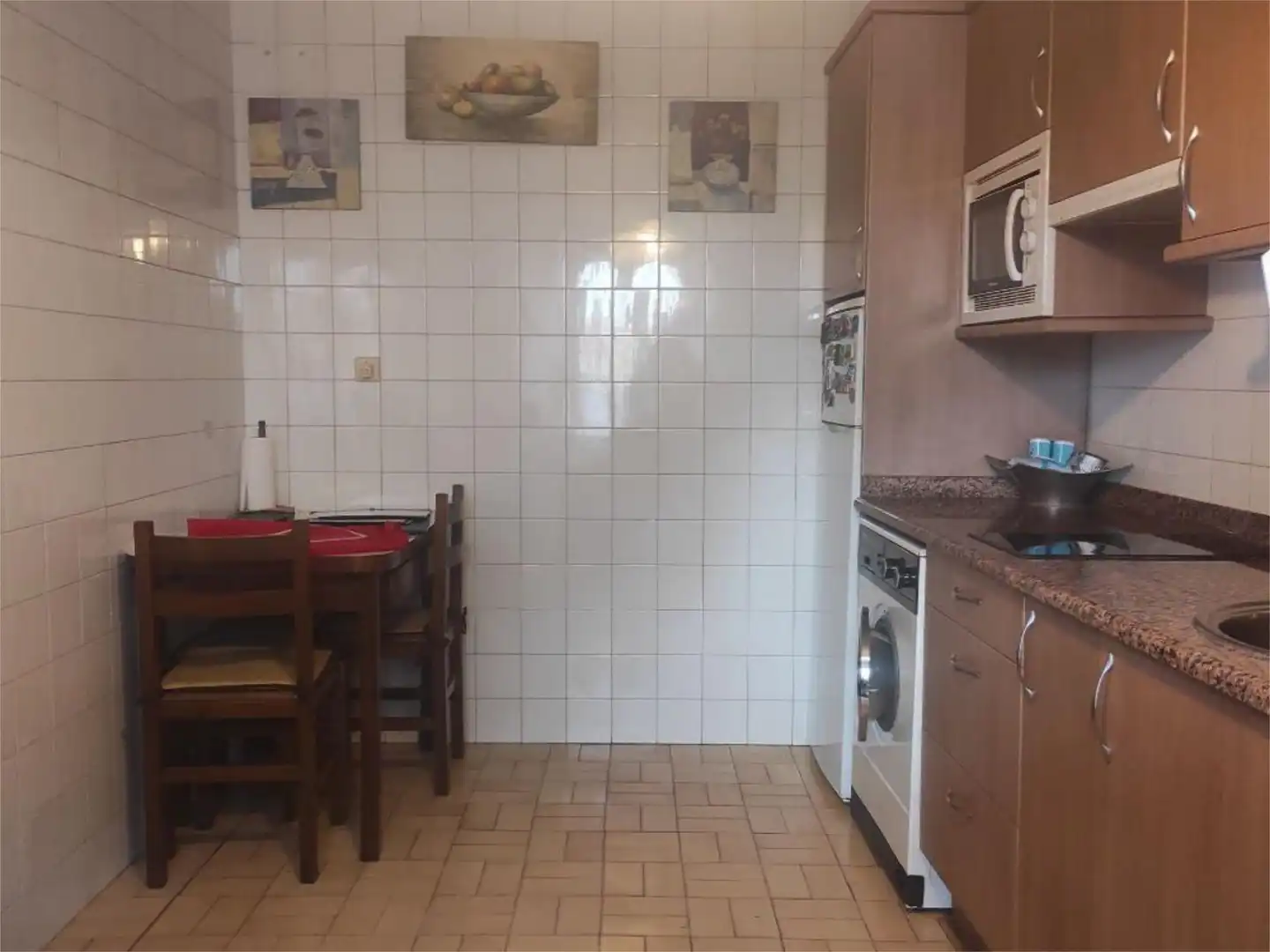 Wohnung zum Verkauf in Calle Principal, 6, Santibáñez de la Peña Küche von Wohnung zum Verkauf in Santibáñez de la Peña mit Privatgarten und Möbliert