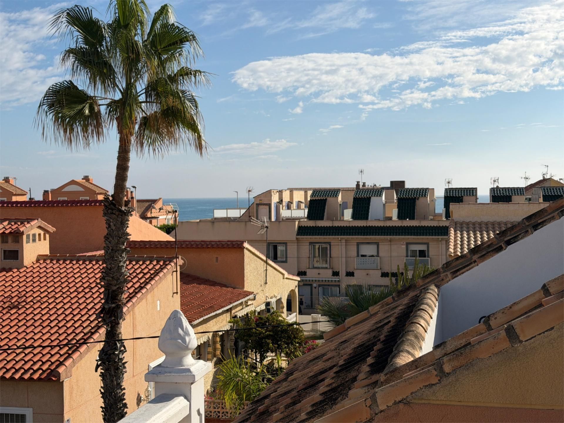 Exterior view of Single-family semi-detached for sale in Torrevieja  with Air Conditioner, Terrace and Balcony