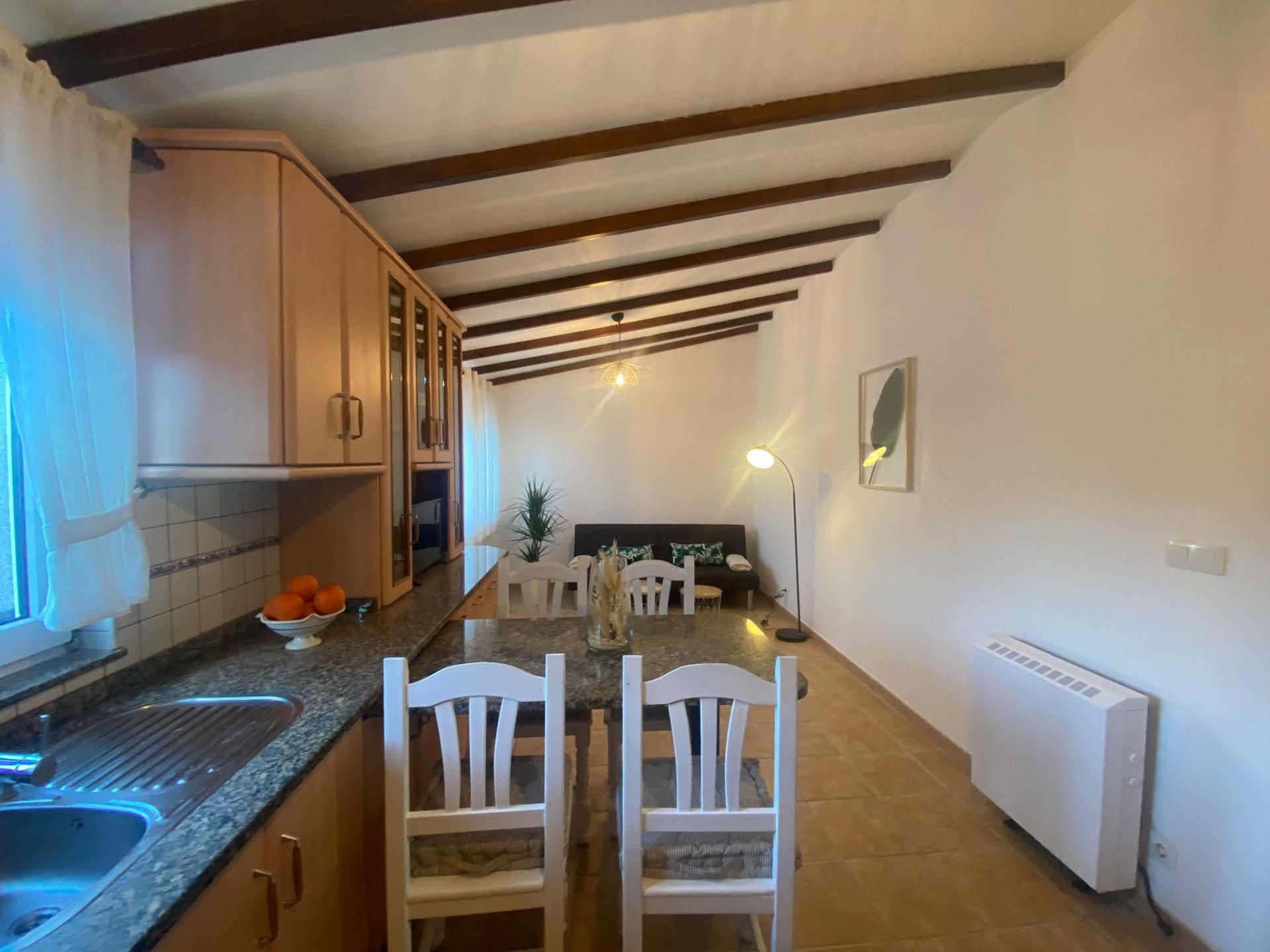 Kitchen of Flat to rent in Corcubión  with Heating and Furnished