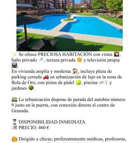 Flat to share in Calle Aconcagua, 48, Camino de los Neveros - Serrallo, Granada - image 1 Photo 1 of Flat to share in Calle Aconcagua, 48, Camino de los Neveros - Serrallo, Granada