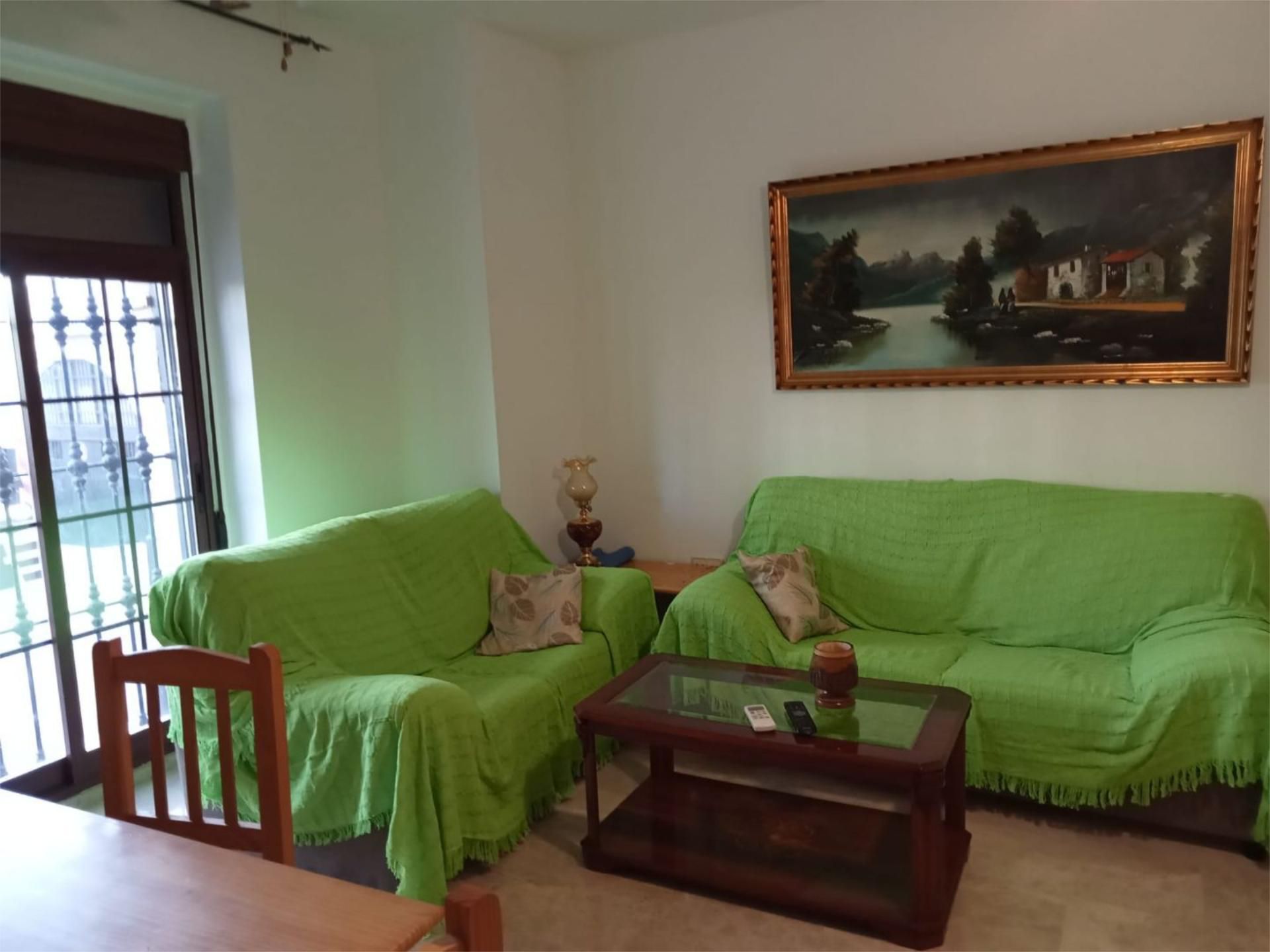 Sala d'estar de Pis de lloguer en  Jaén Capital amb Aire condicionat