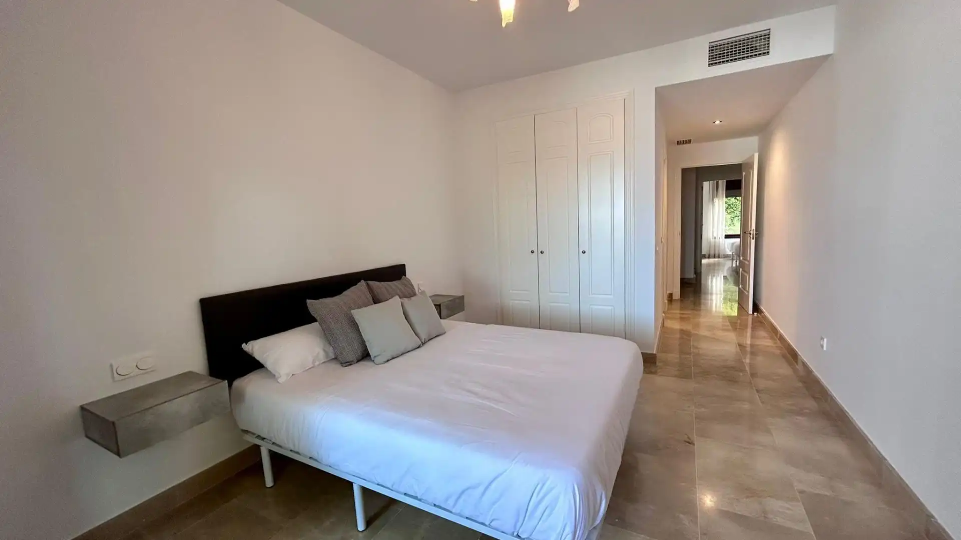 Bedroom of Flat for sale in Manilva  with Air Conditioner, Heating and Private garden