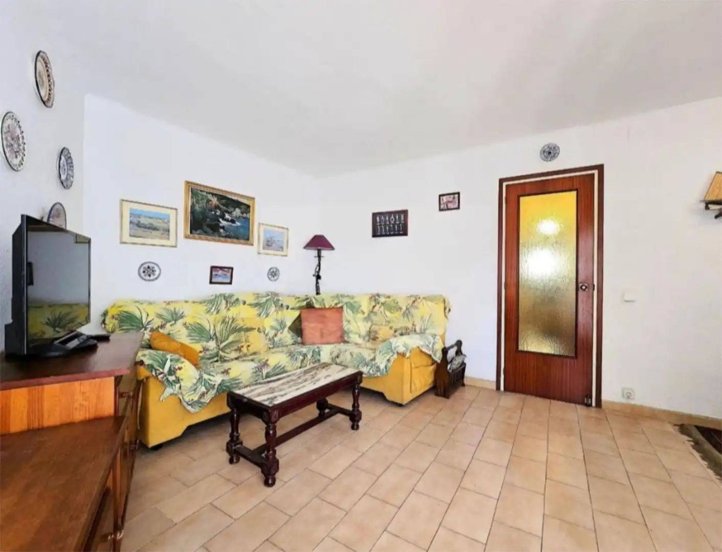Sala d'estar de Pis en venda en Cubelles amb Aire condicionat, Calefacció i Terrassa