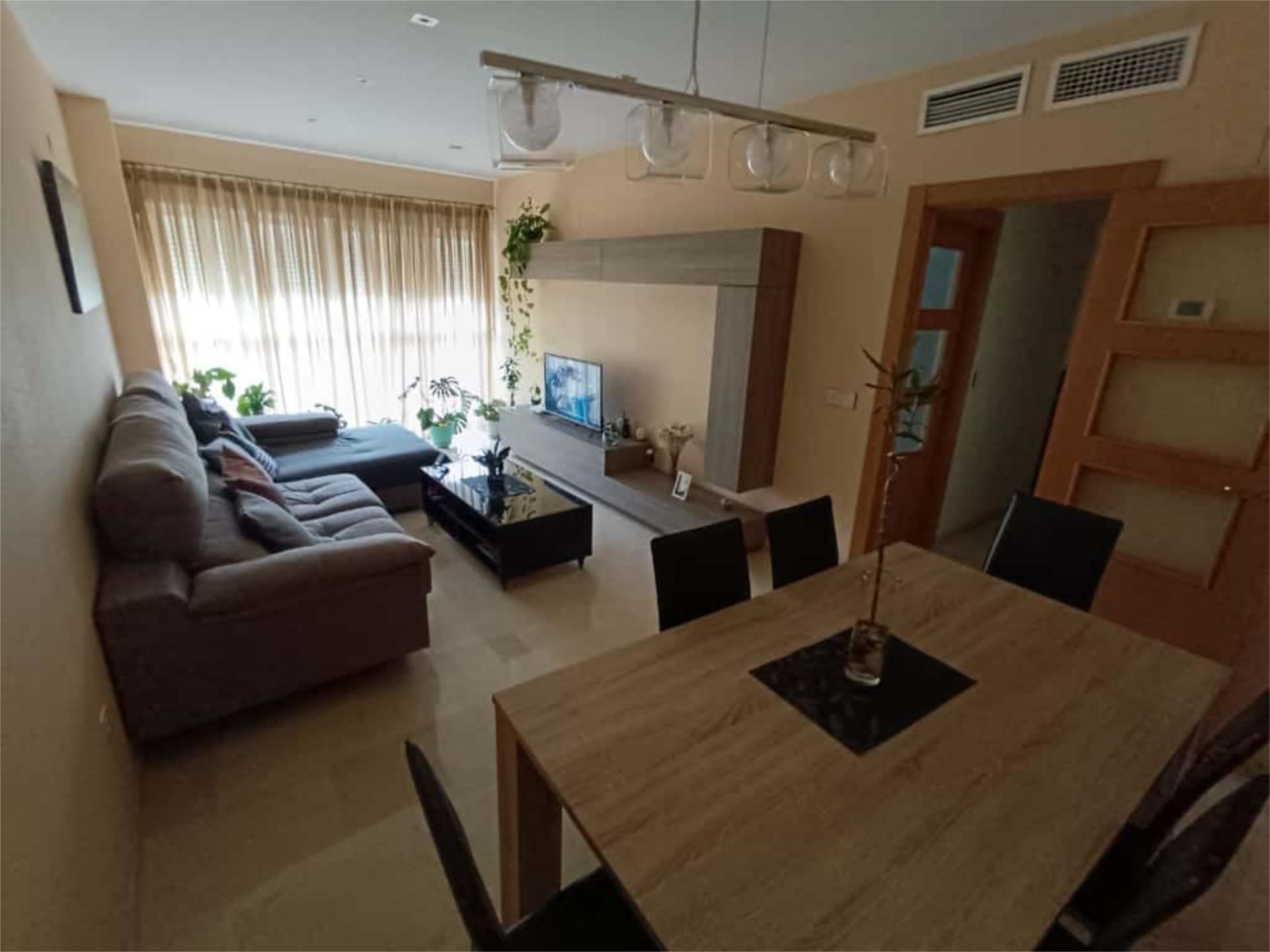 Living room of Flat for sale in Elda  with Air Conditioner and Terrace