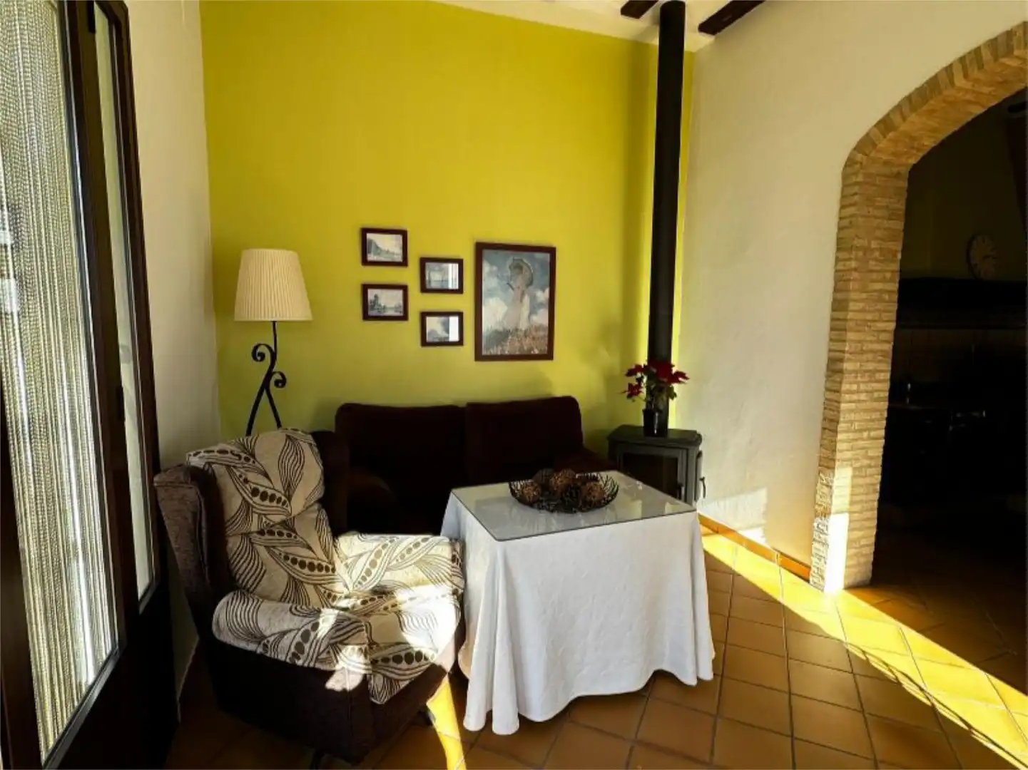 Casa o chalet en venta en Avenida Andalucia, 26, Villalba del Alcor Sala de estar de Casa o chalet en venta en Villalba del Alcor con Aire acondicionado, Calefacción y Jardín privado