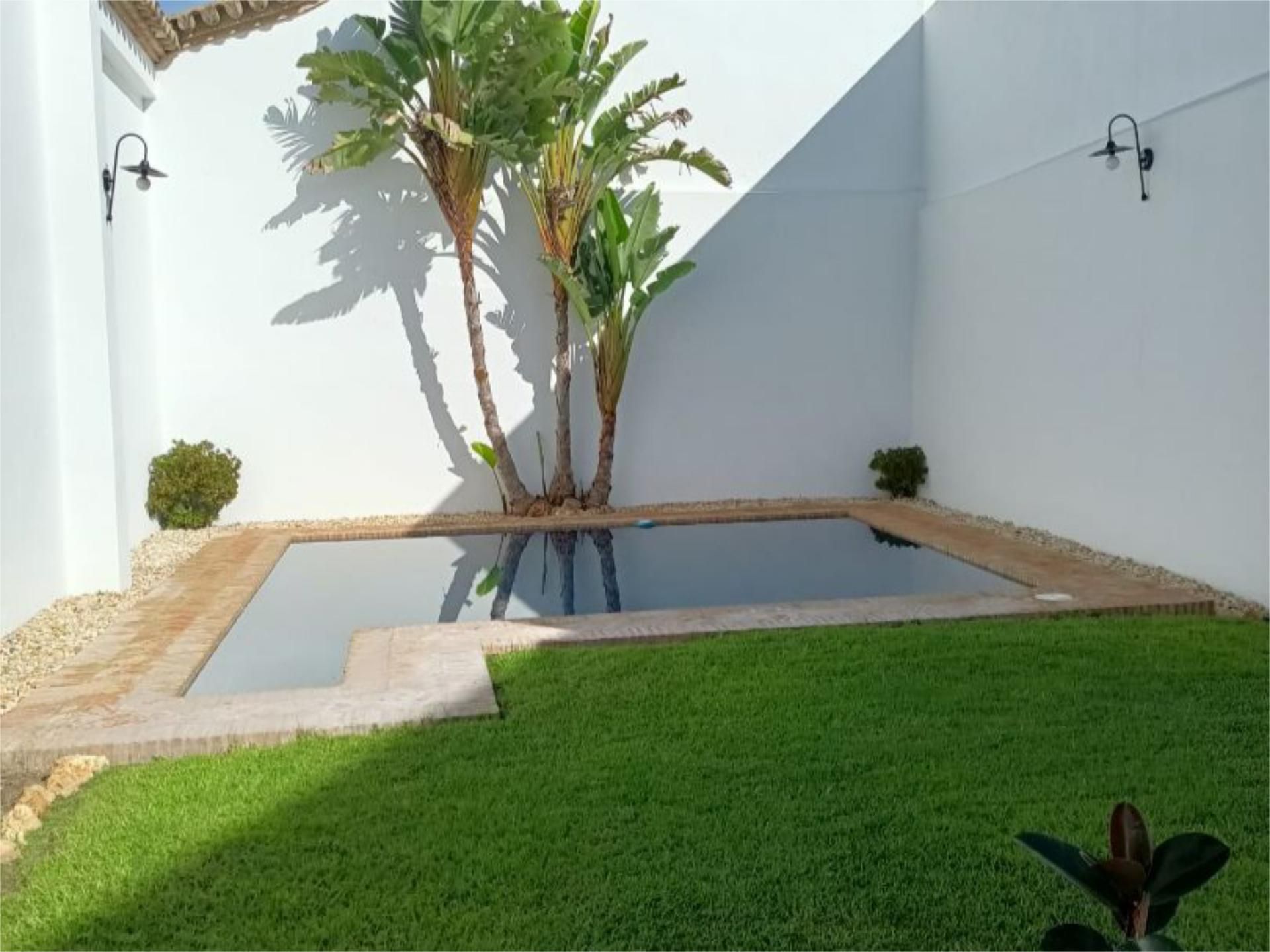 Swimming pool of House or chalet for sale in Villalba del Alcor  with Air Conditioner, Heating and Private garden