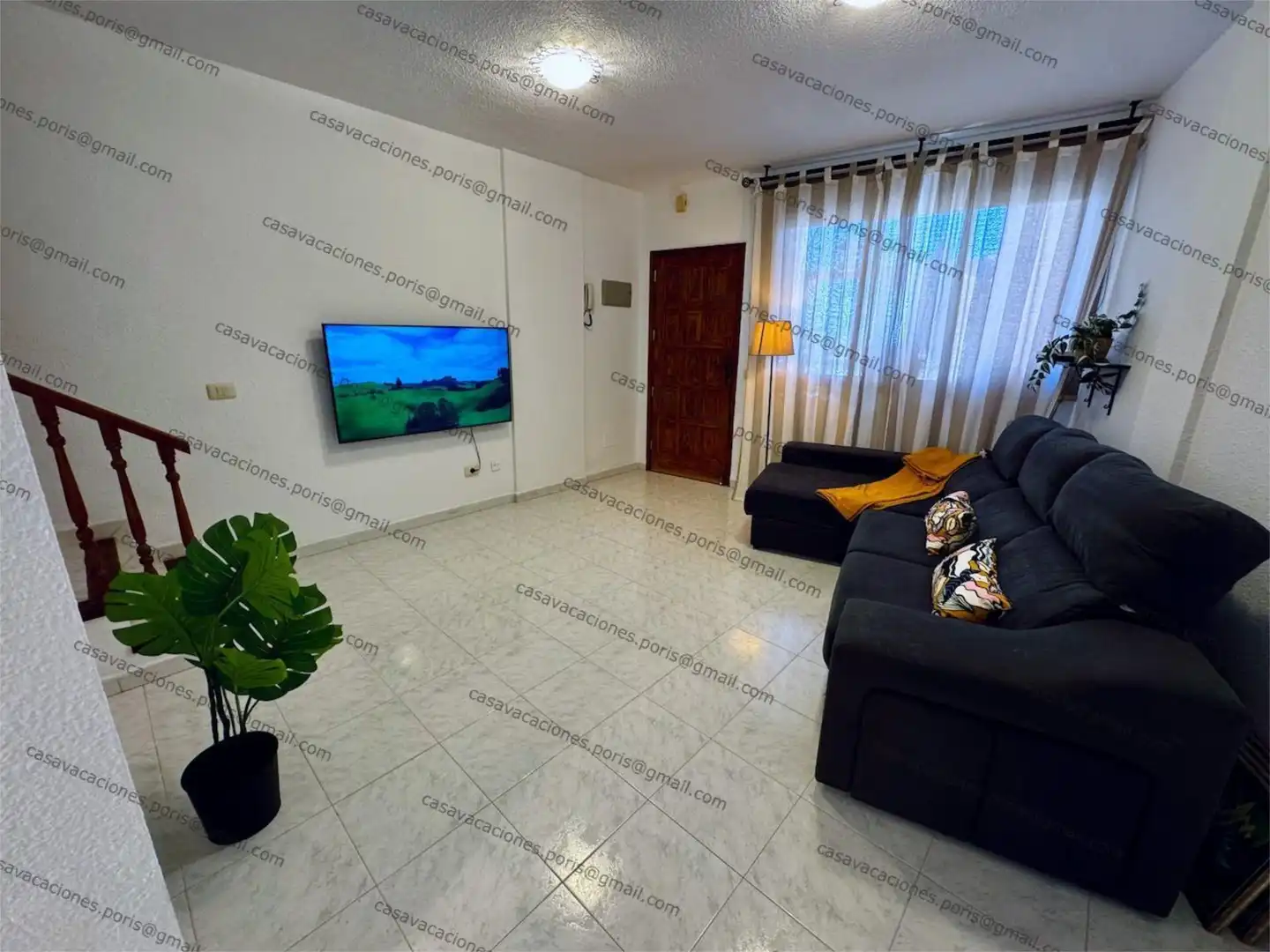 Maisonette zum Verkauf in Plaza Nuestra Señora de Fatima, 2, Arico Wohnzimmer von Maisonette zum Verkauf in Arico mit Privatgarten, Terrasse und Möbliert