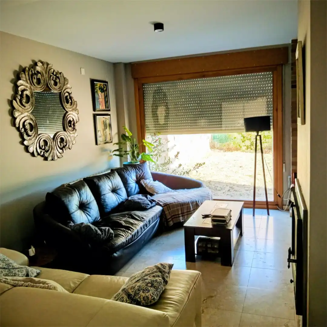 Sala d'estar de Casa o xalet en venda en Palencia Capital amb Terrassa