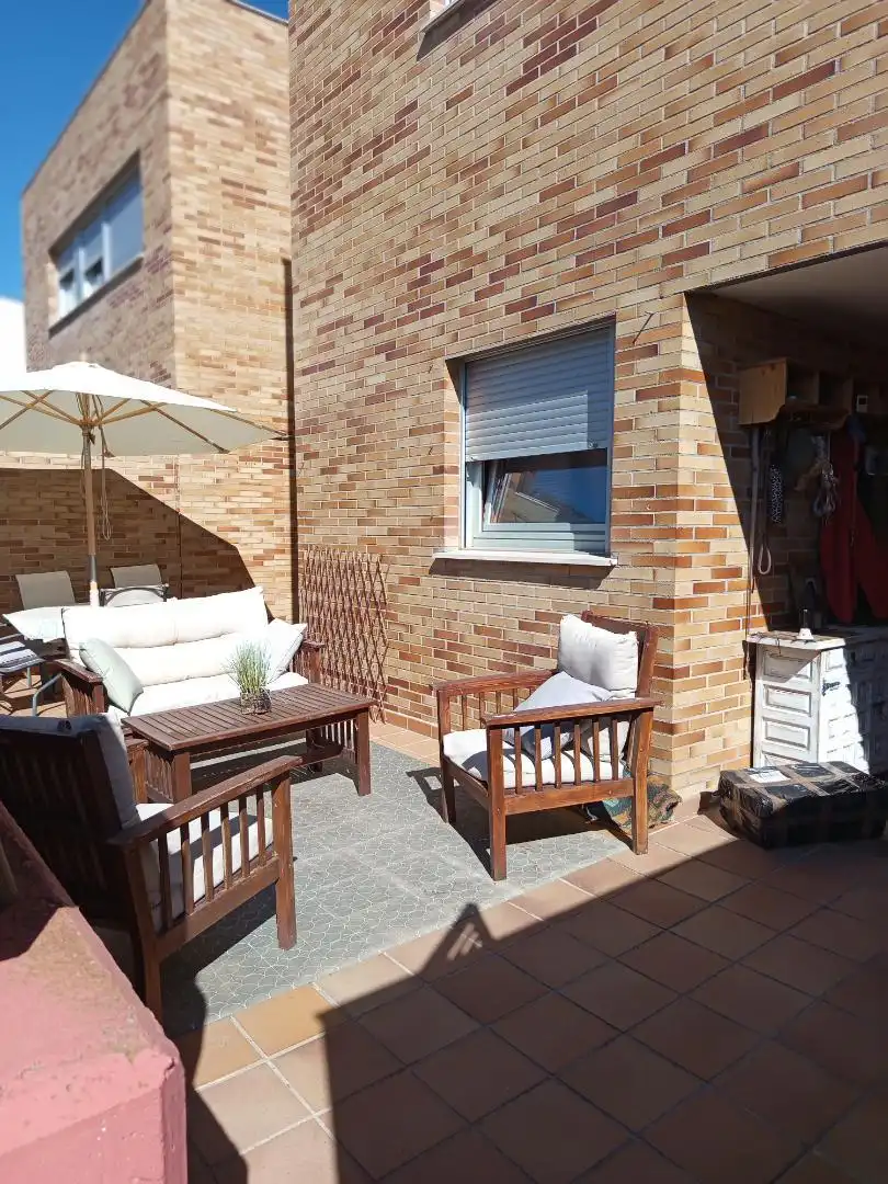 Terrassa de Casa o xalet en venda en Palencia Capital amb Terrassa
