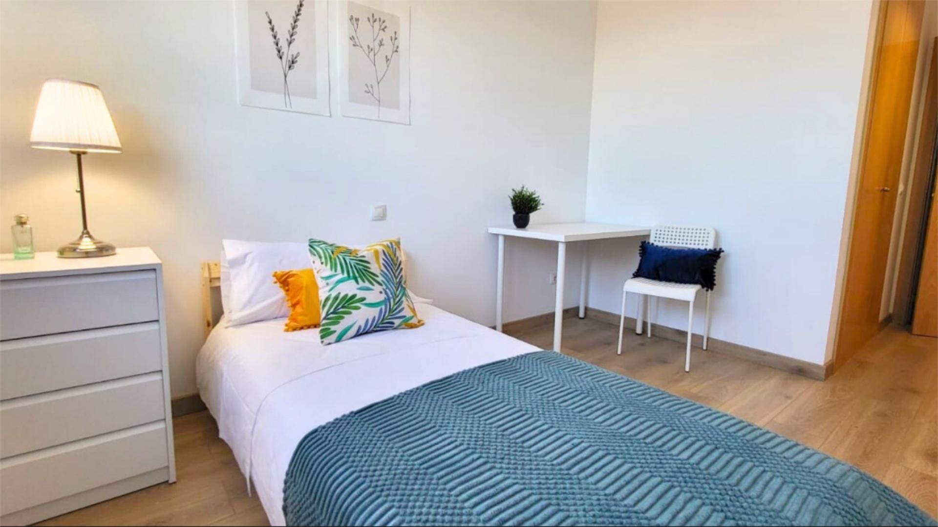 Bedroom of Flat to share in Rivas-Vaciamadrid  with Air Conditioner, Heating and Terrace