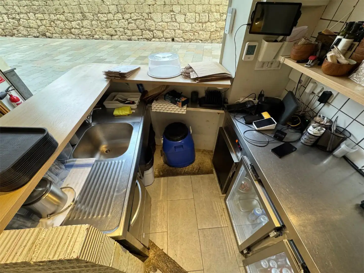 Cocina de Local en traspaso en Sant Cugat del Vallès con Aire acondicionado, Calefacción y Amueblado