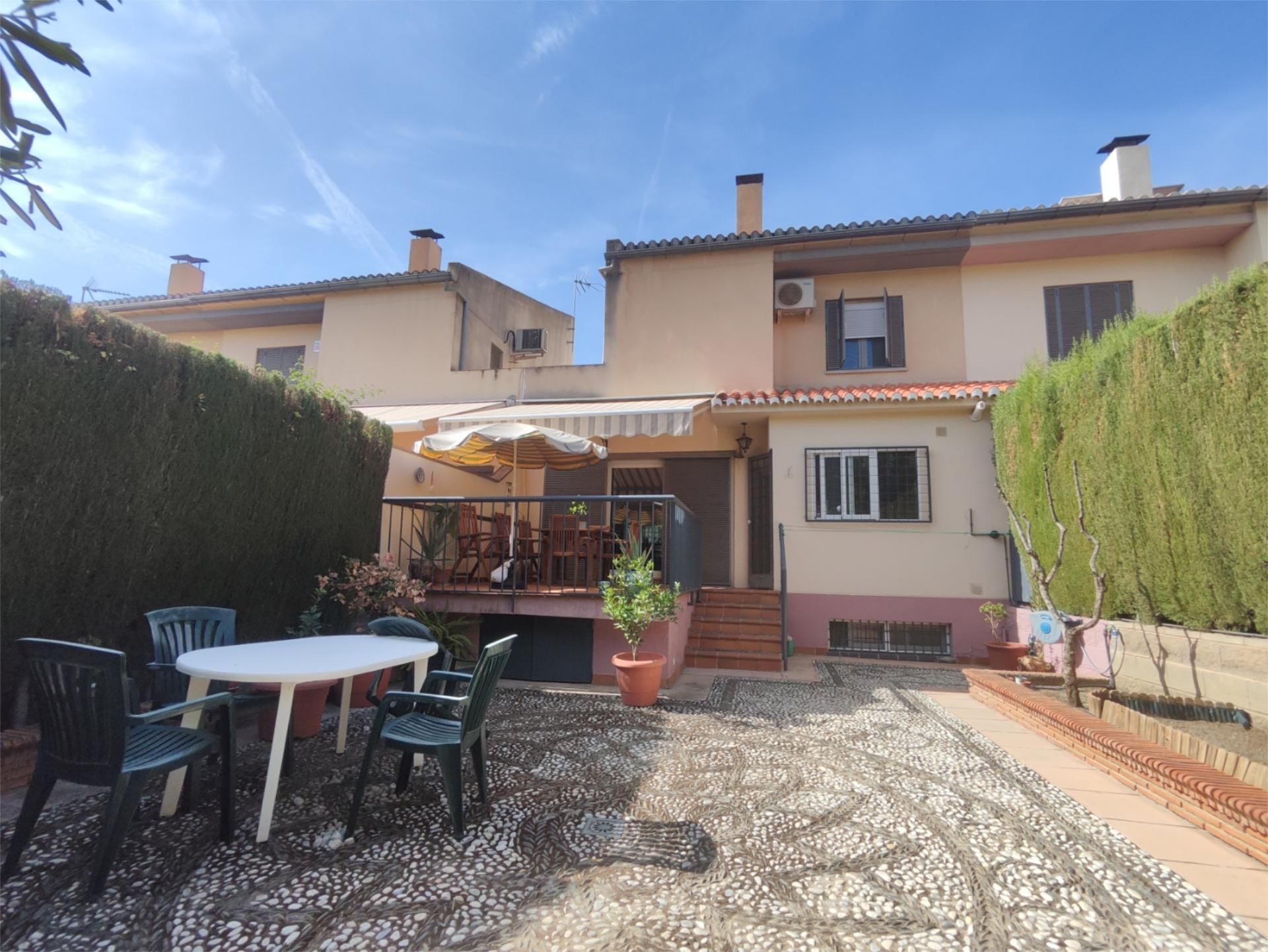 Terrace of Single-family semi-detached for sale in  Granada Capital  with Heating, Terrace and Storage room