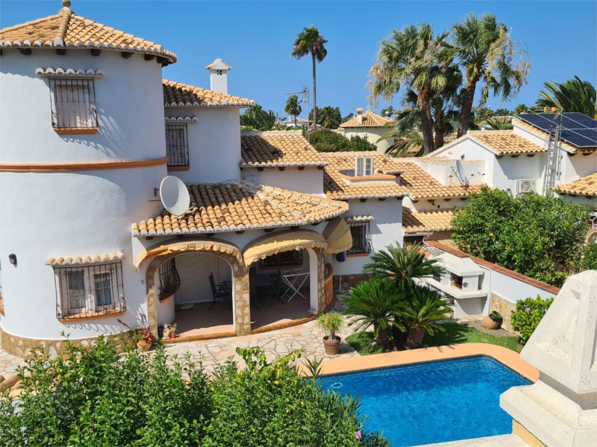 Flat for sale in Calle Xalo-puerta Olivar, 7, El Verger Exterior view of Flat for sale in El Verger  with Air Conditioner, Terrace and Swimming Pool