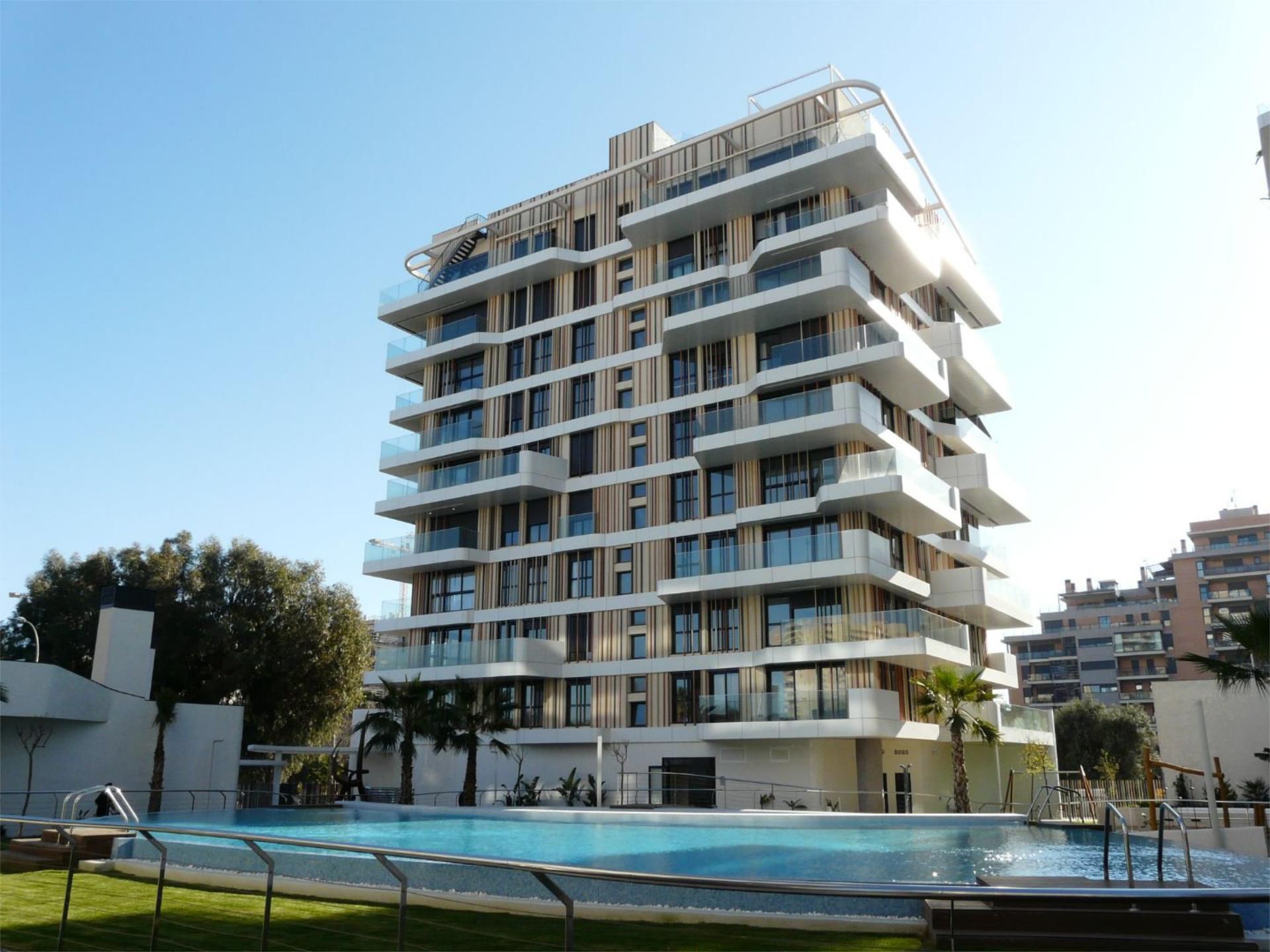 Exterior view of Flat to rent in Alicante / Alacant  with Air Conditioner, Heating and Parquet flooring