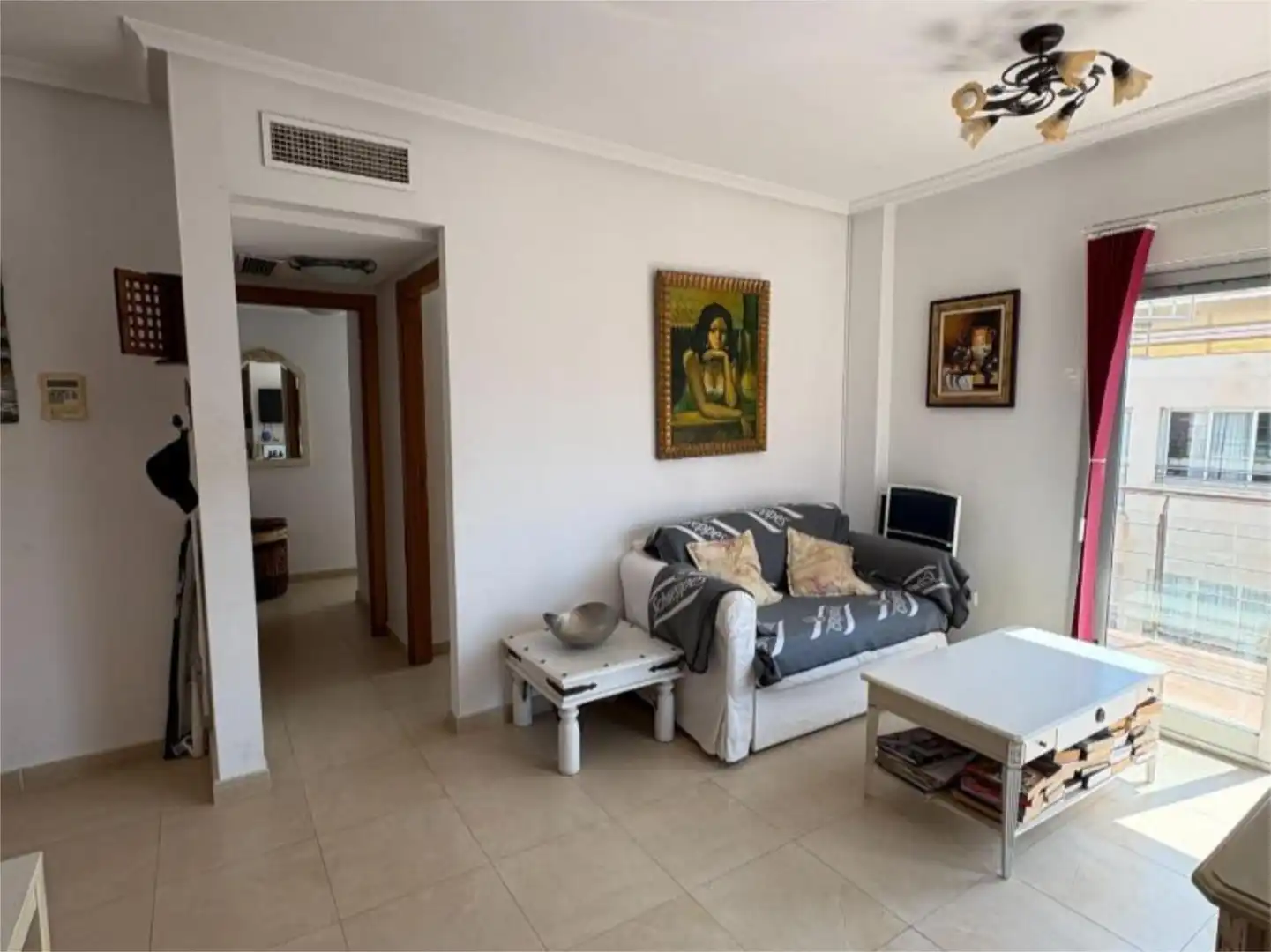 Attic for sale in Calle Pleamar, 11, Punta Prima Living room of Attic for sale in Torrevieja with Air Conditioner, Terrace and Swimming Pool