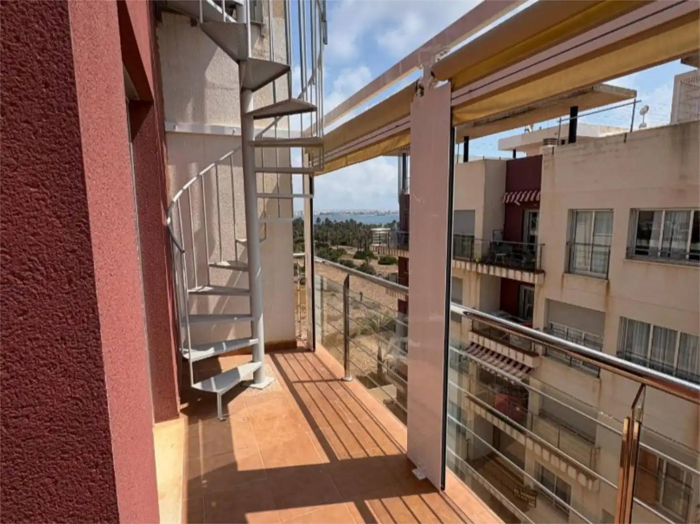 Attic for sale in Calle Pleamar, 11, Punta Prima Balcony of Attic for sale in Torrevieja with Air Conditioner, Terrace and Swimming Pool
