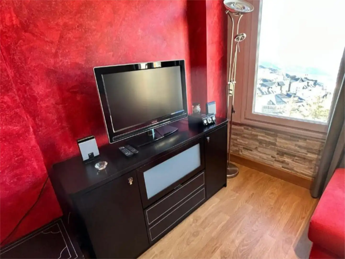 Living room of Flat for rent in Sierra Nevada  with Heating, Parquet flooring and Storage room