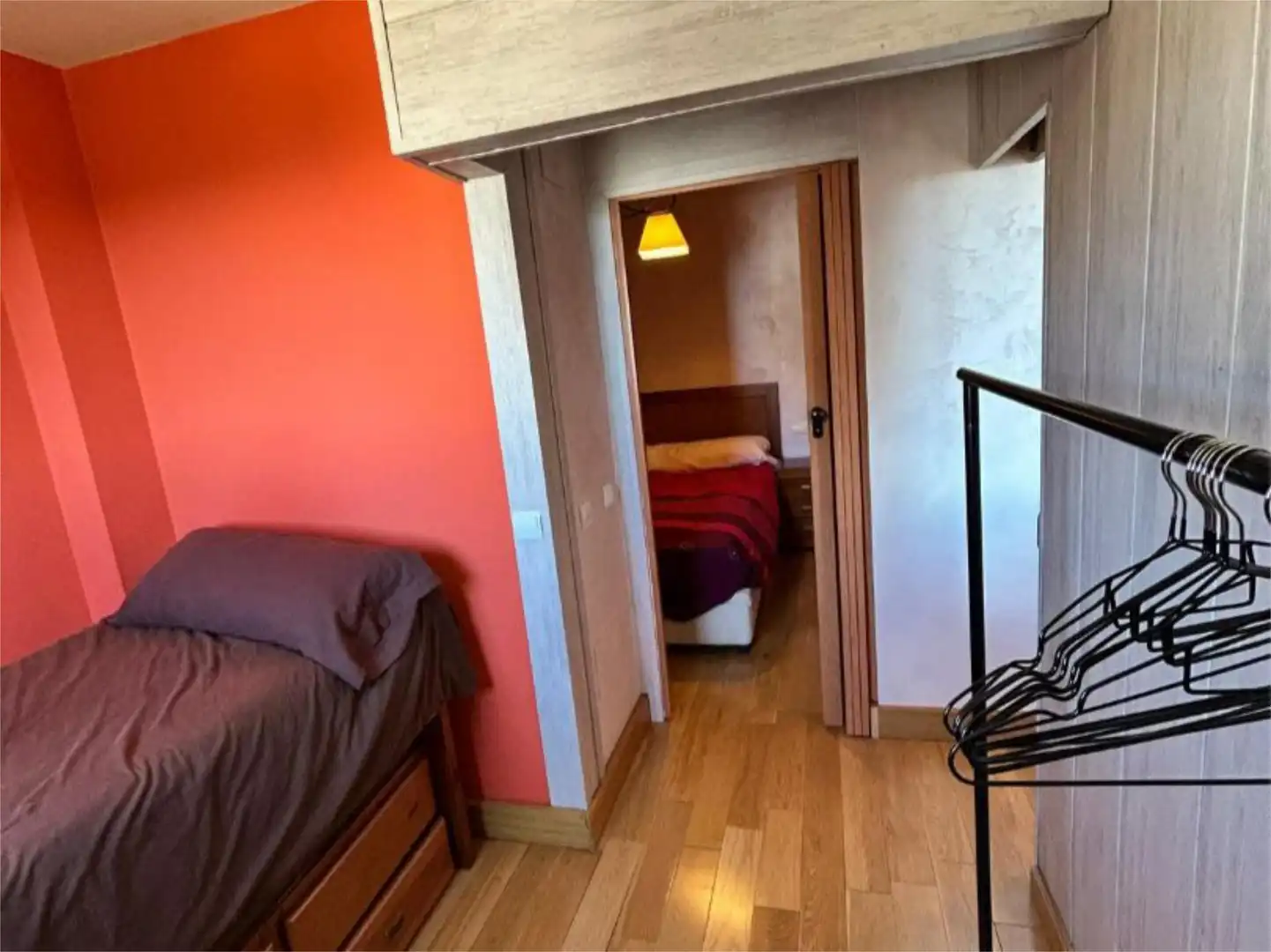 Bedroom of Flat for rent in Sierra Nevada  with Heating, Parquet flooring and Storage room