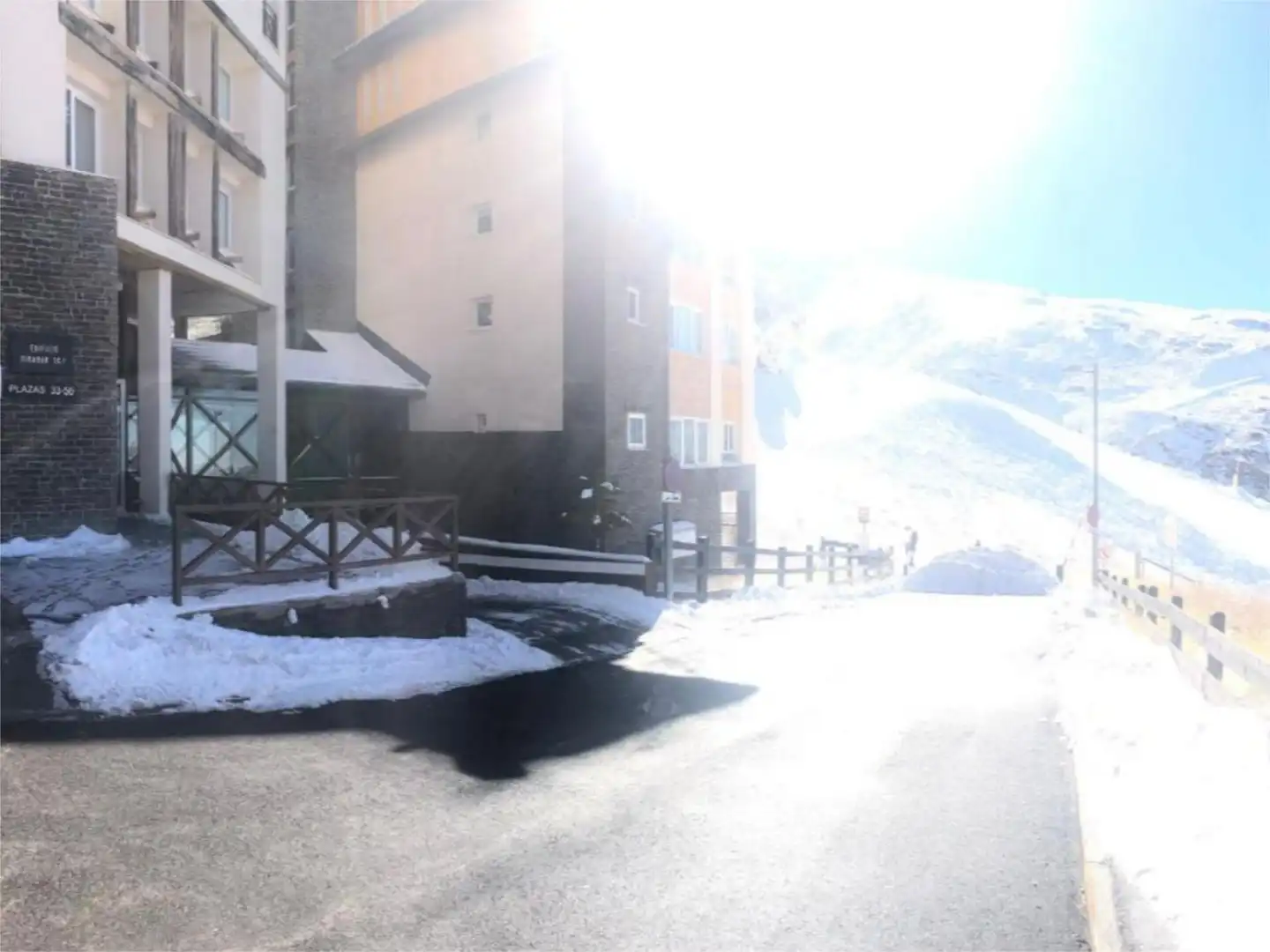 Exterior view of Flat for rent in Sierra Nevada  with Heating, Parquet flooring and Storage room