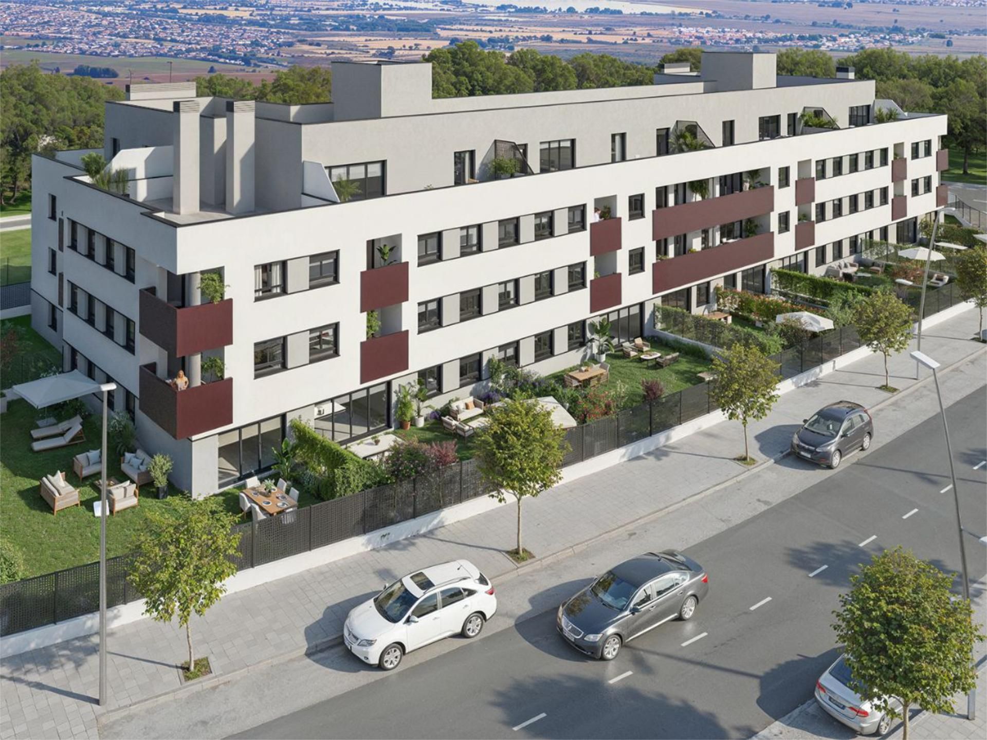 Flat for sale in Calle Pico del Águila, 2, Villanueva de la Torre Exterior view of Flat for sale in Villanueva de la Torre with Air Conditioner, Terrace and Swimming Pool