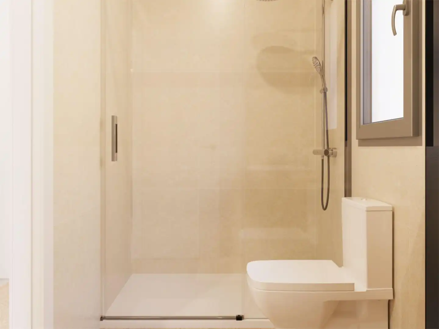 Piso en venta en Avenida los Molinos, Mota del Cuervo Baño de Piso en venta en Mota del Cuervo con Jardín privado y Balcón