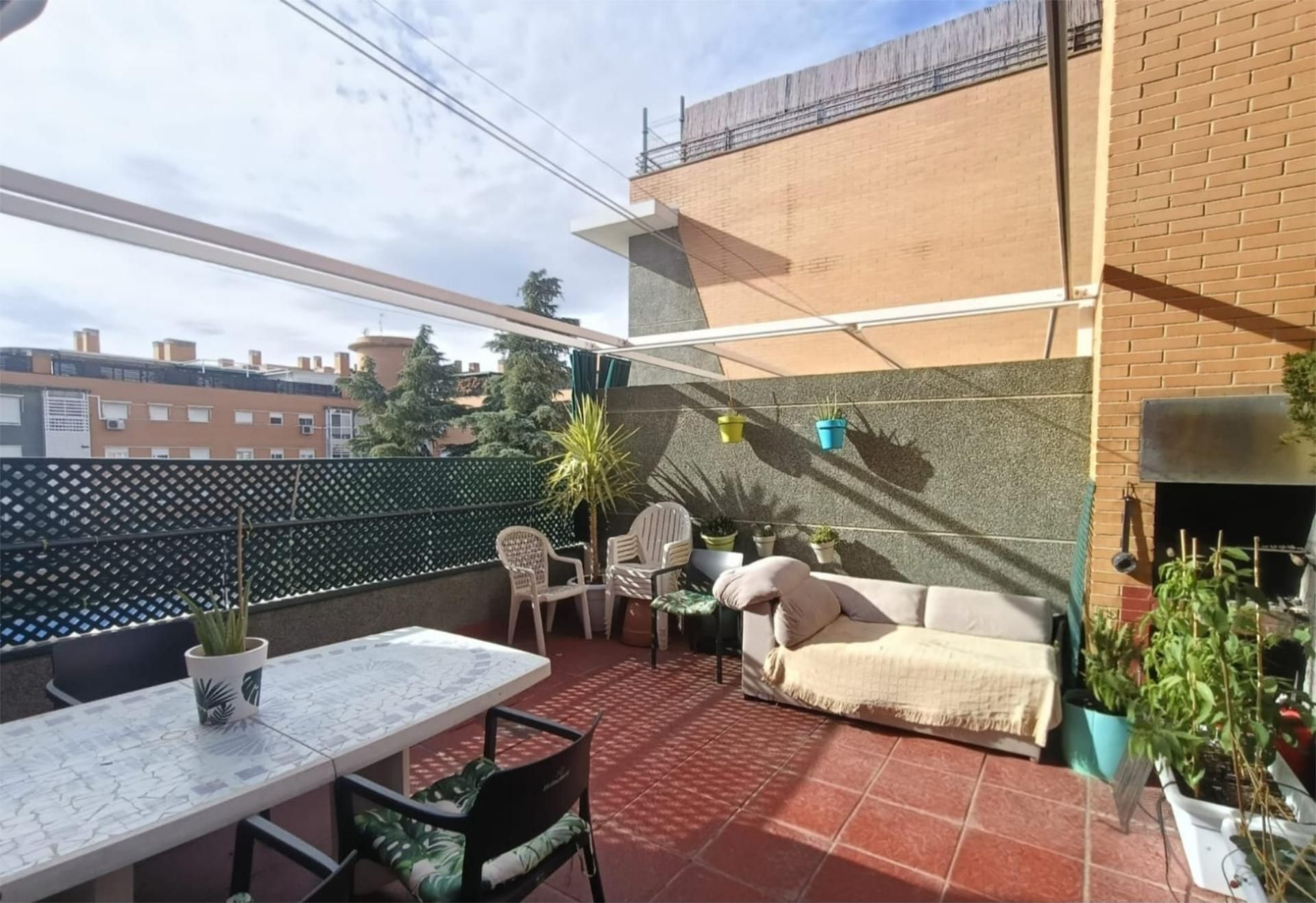 Terrassa de Pis en venda en Rivas-Vaciamadrid amb Aire condicionat, Parquet i Moblat