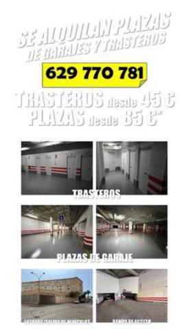 Garaje en Alquiler en Camposoto - Gallineras