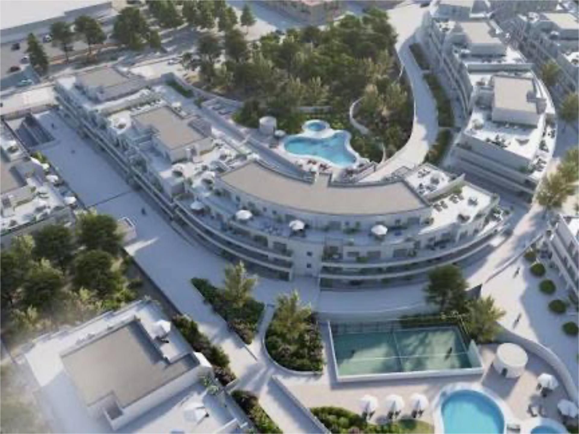 Exterior view of Flat for sale in Garrucha  with Air Conditioner, Heating and Terrace
