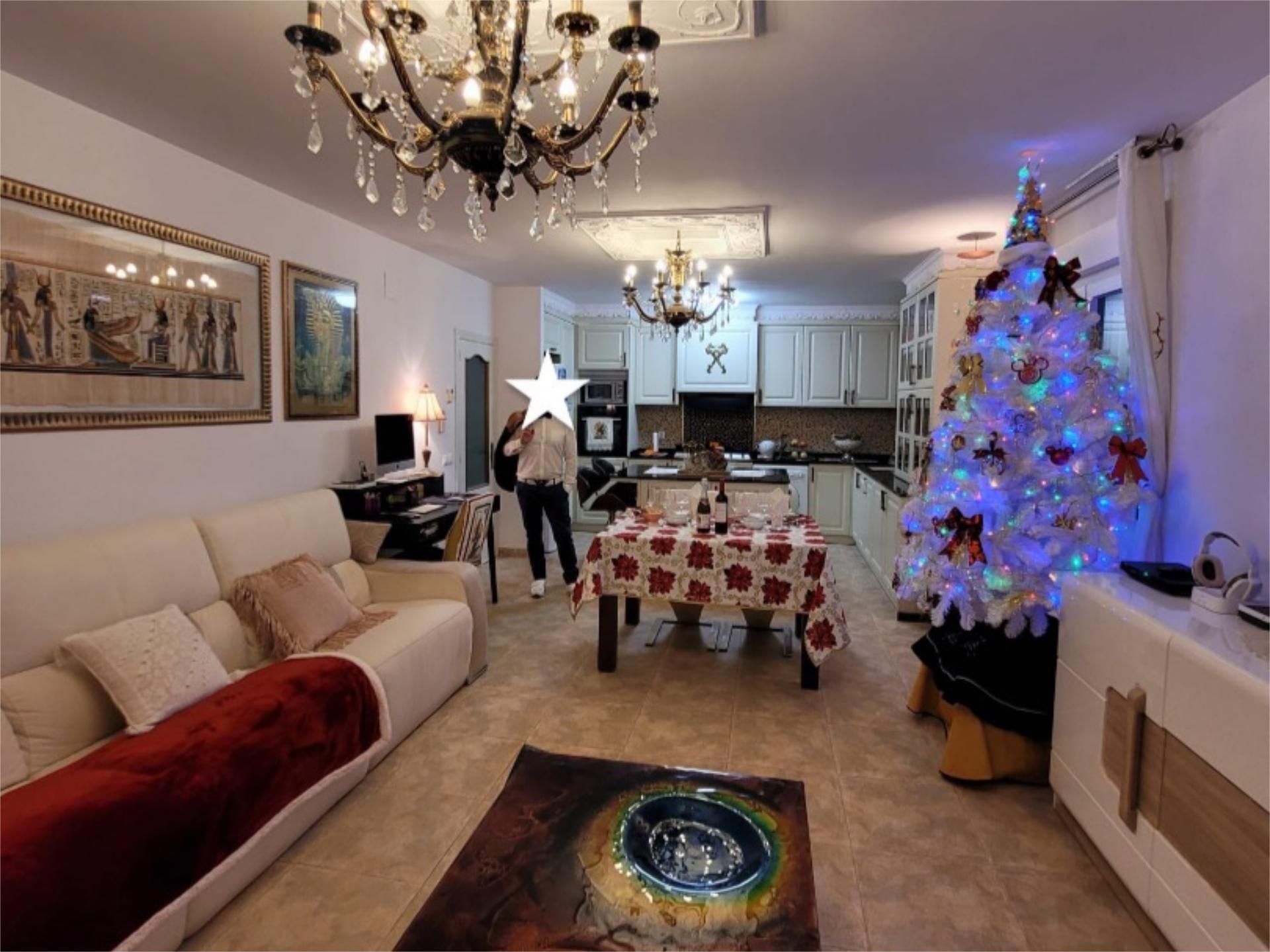 Living room of Flat for sale in La Nucia  with Air Conditioner, Heating and Private garden