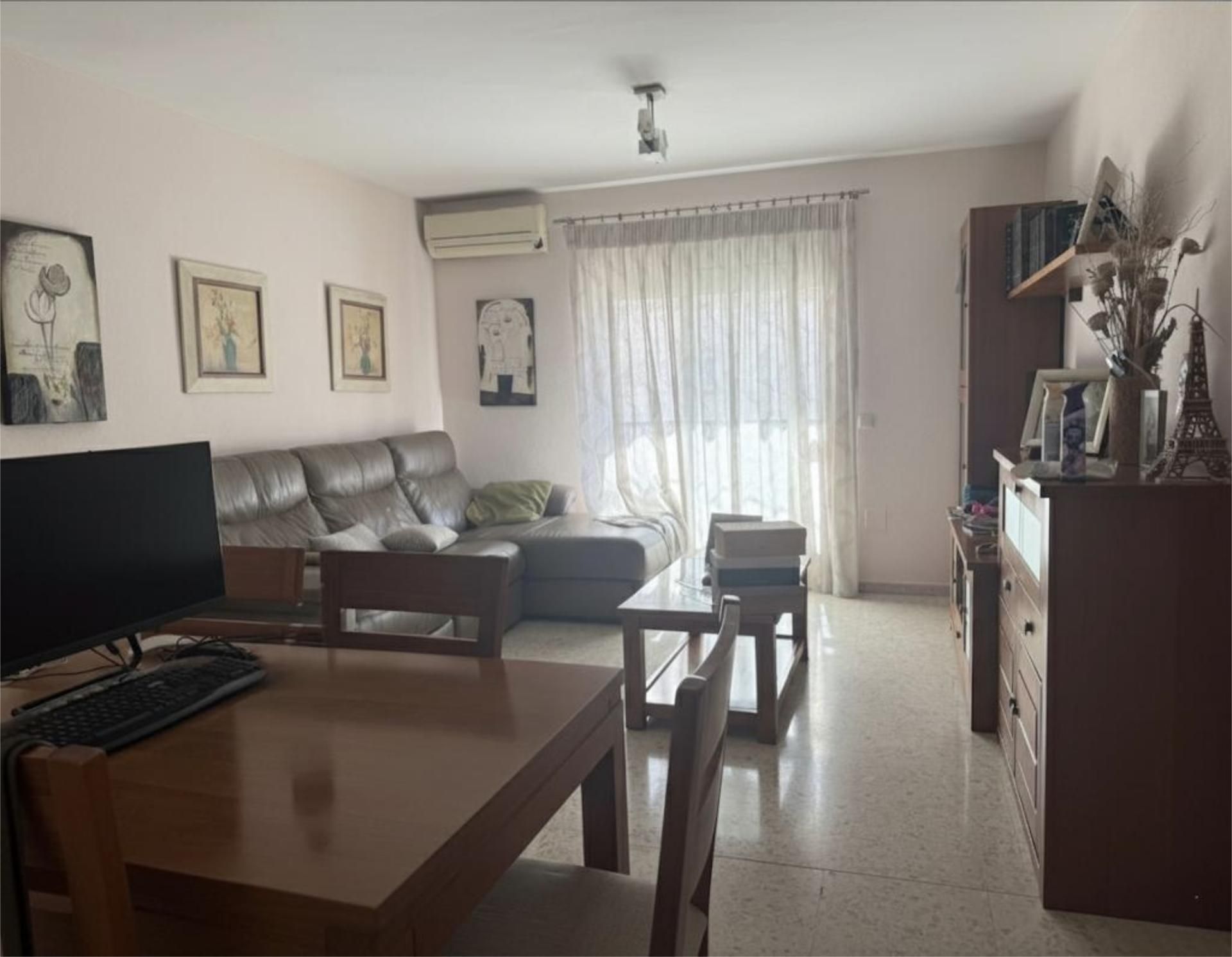 Sala d'estar de Pis en venda en Málaga Capital amb Aire condicionat, Calefacció i Moblat