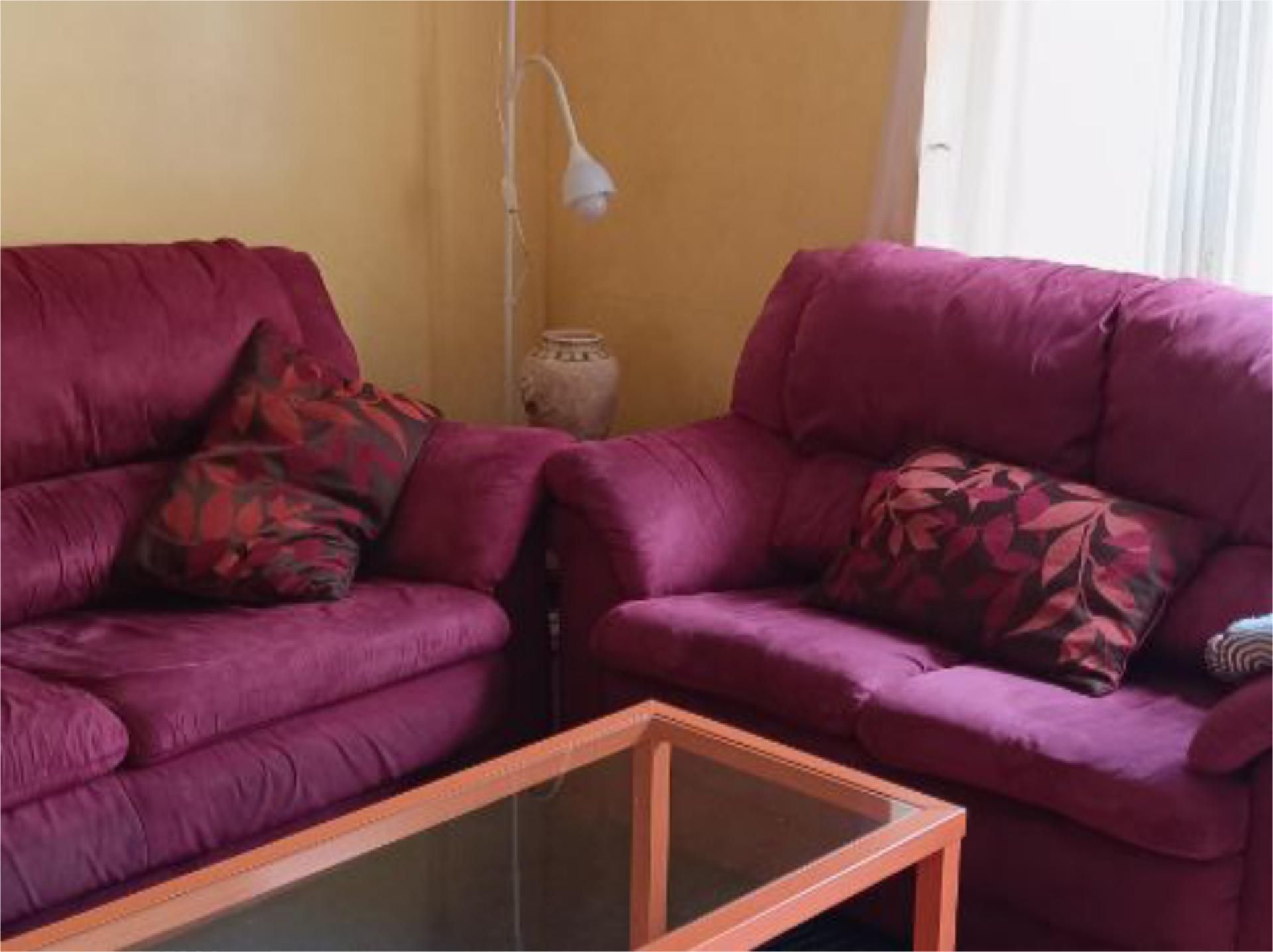 Living room of Flat to rent in Salas  with Heating, Parquet flooring and Terrace