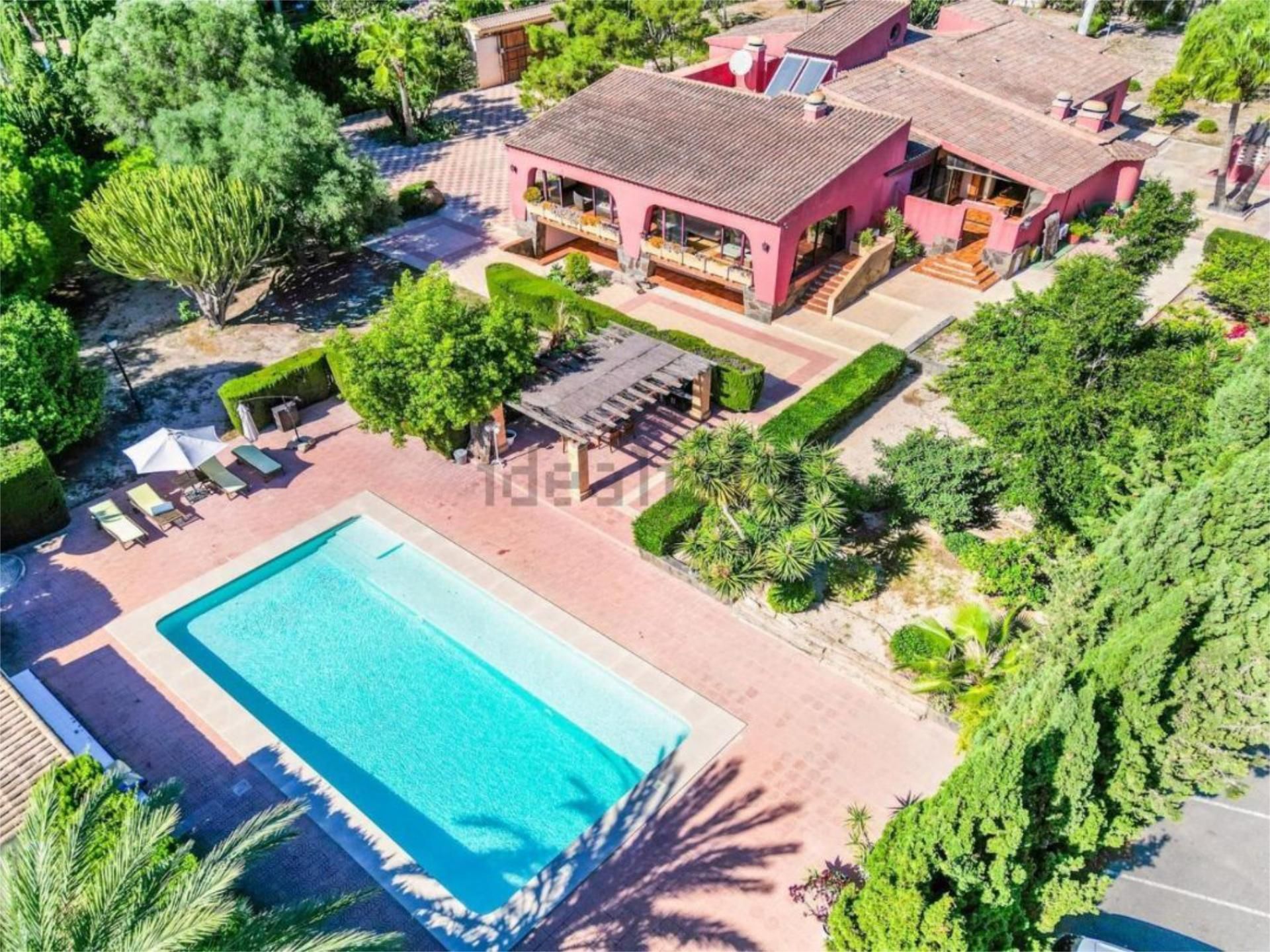 Exterior view of House or chalet for sale in Alicante / Alacant  with Air Conditioner, Heating and Private garden